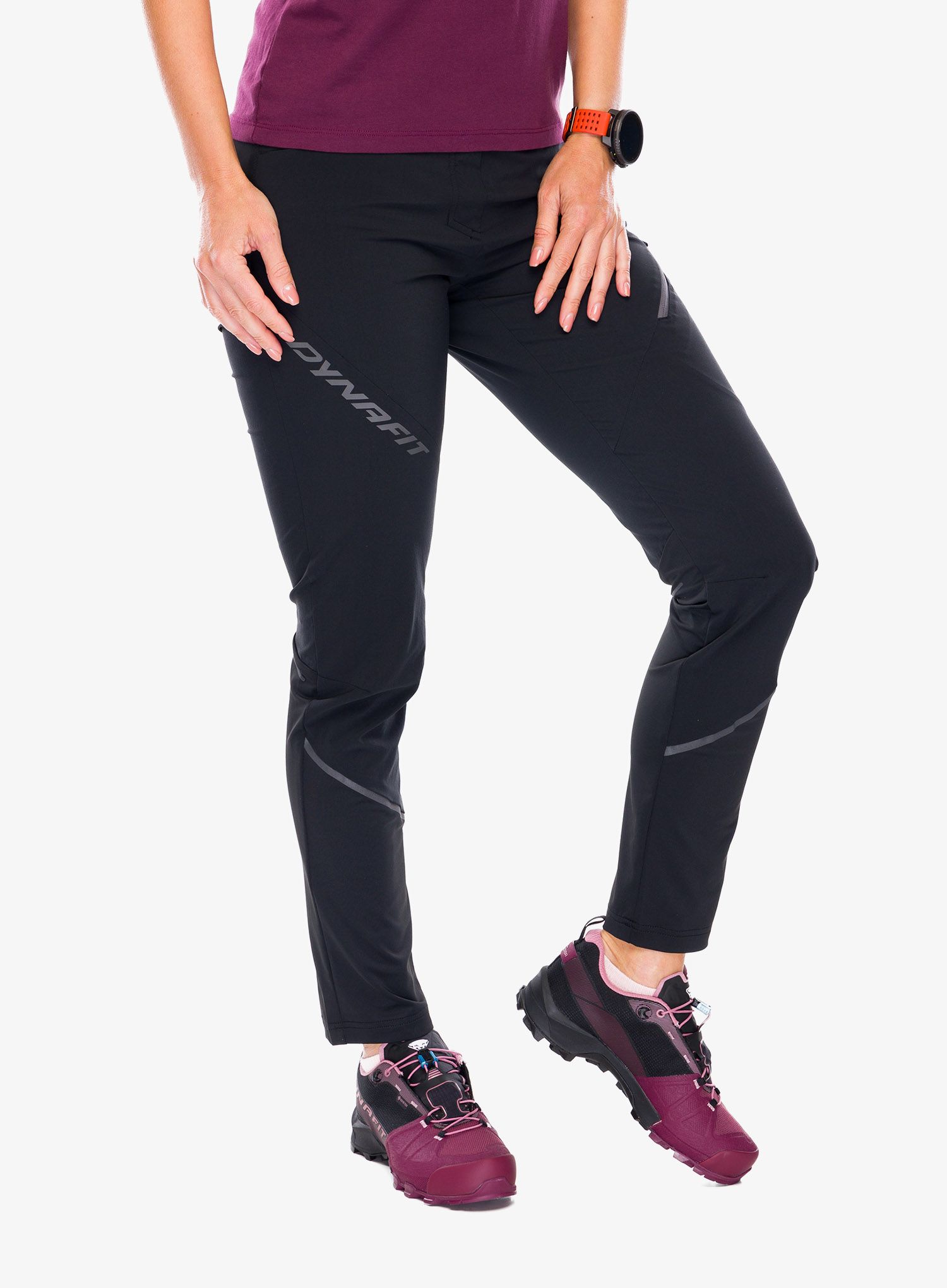 Ženske hlače Dynafit Transalper Hybrid Pant - black out