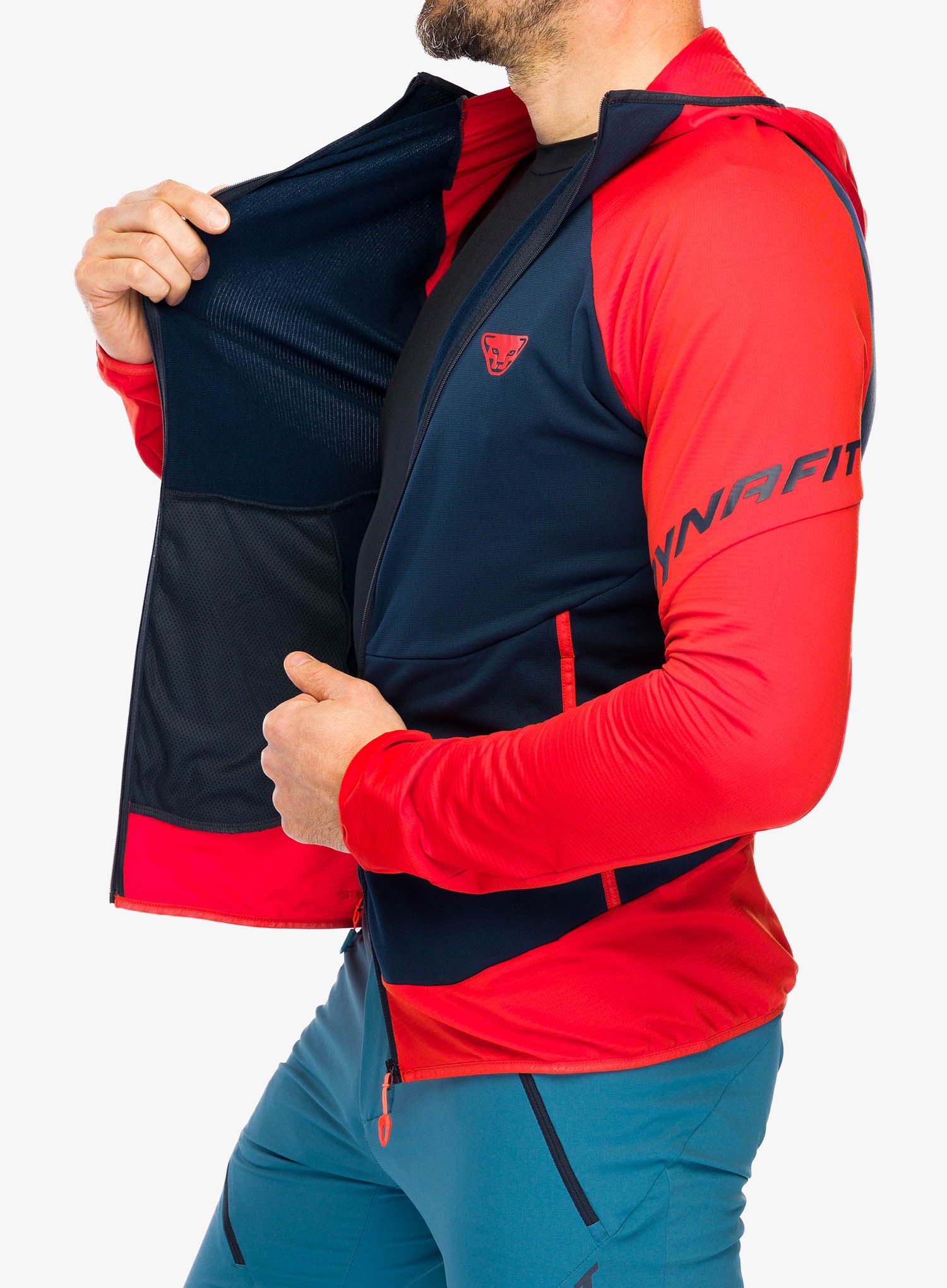 Dukserica na otkopčavanje Dynafit Transalper Light PTC Hoody - dawn