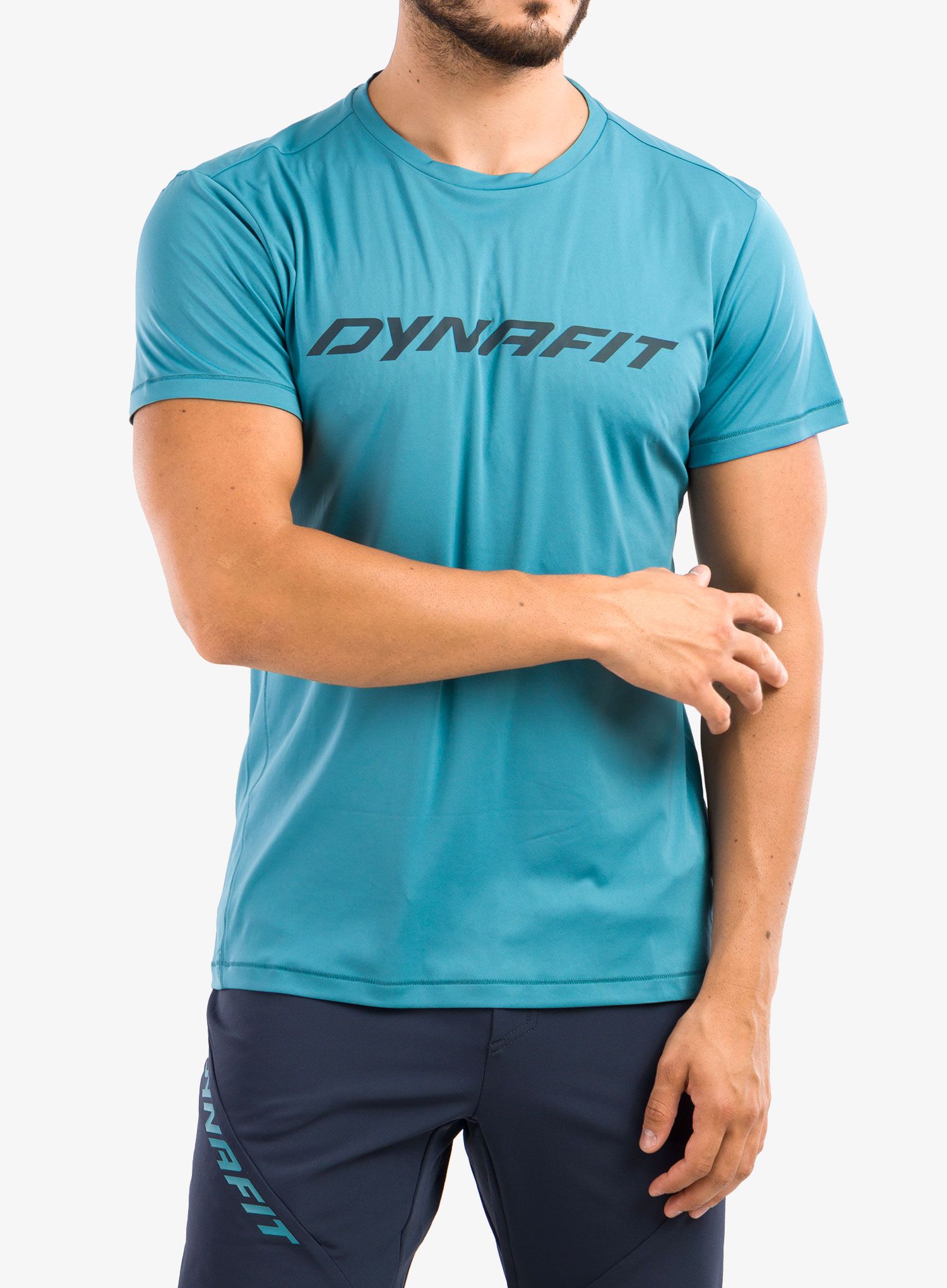 Brzosušeća majica Dynafit Traverse 2 S/S Tee - storm blue