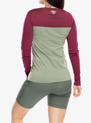 Ženski longsleeve Dynafit Traverse S-Tech Longsleeve - sage