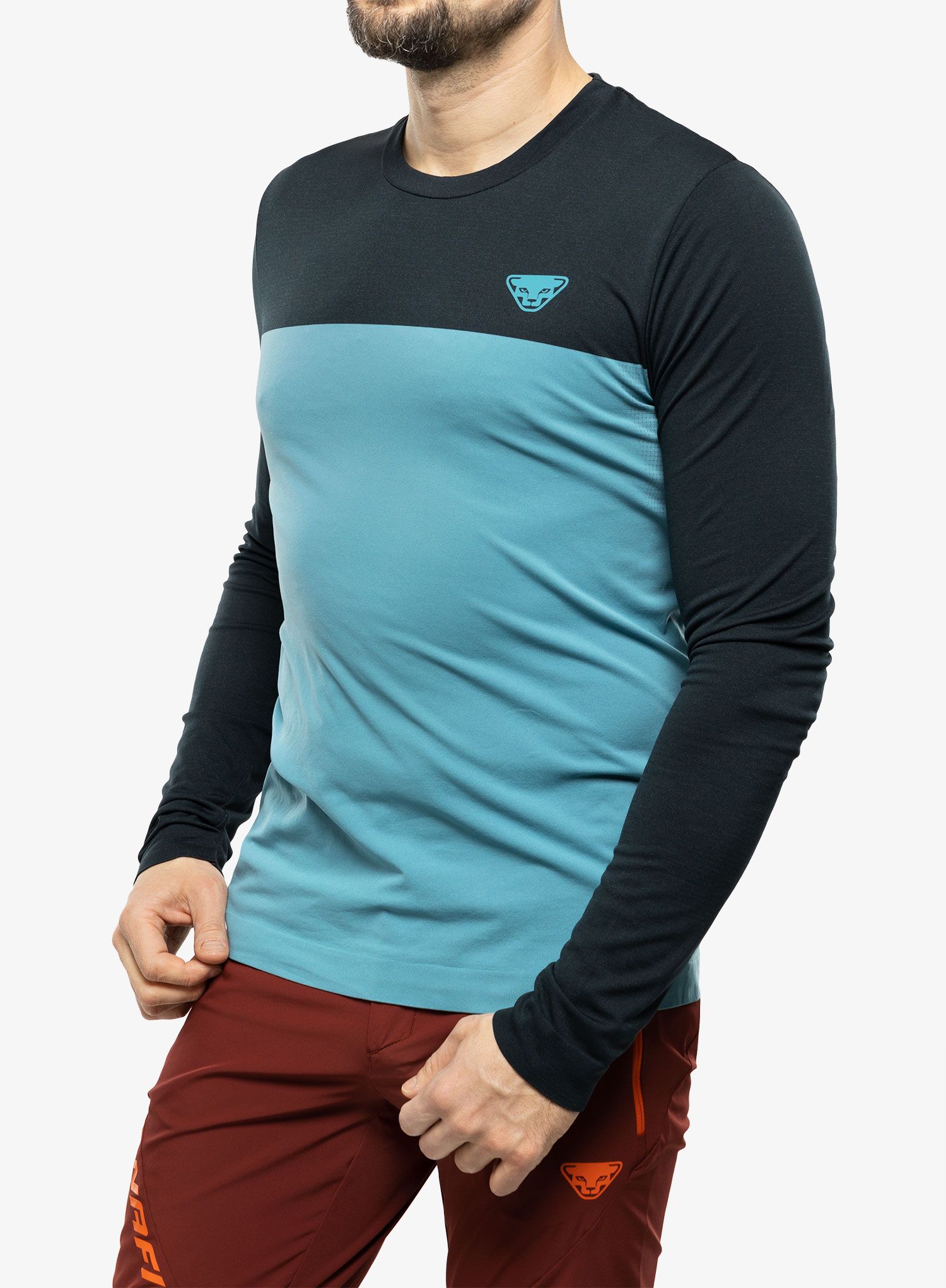 Majica dugih rukava Dynafit Traverse S-Tech Longsleeve  - storm blue