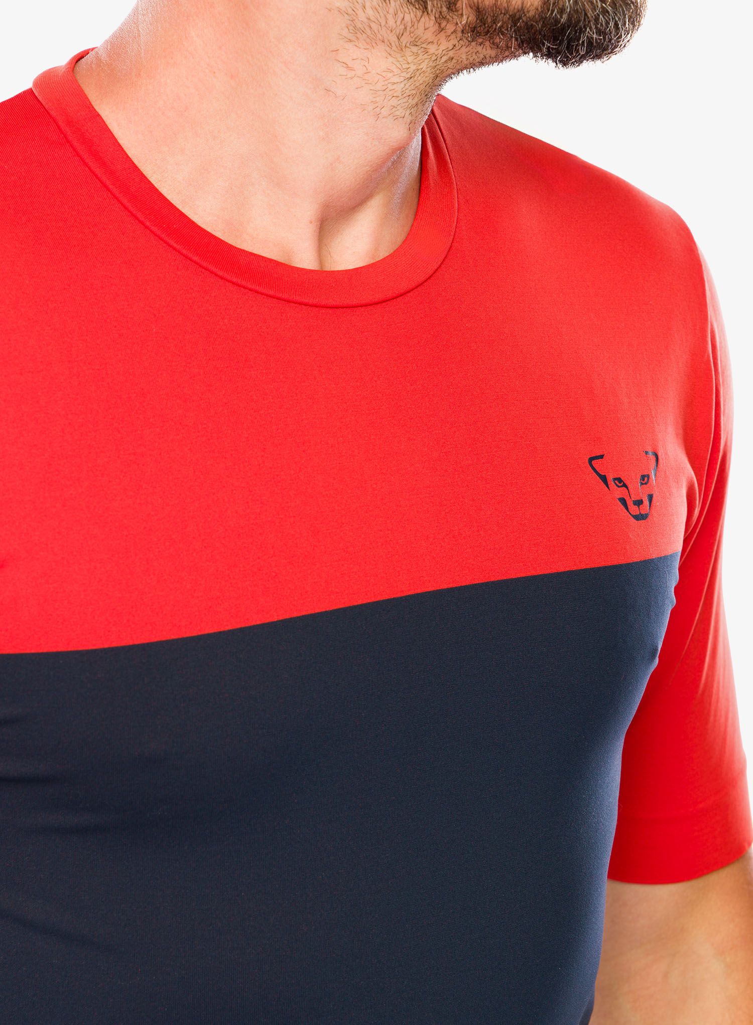 Brzosušeća majica Dynafit Traverse S-Tech S/S Tee - blueberry/dawn