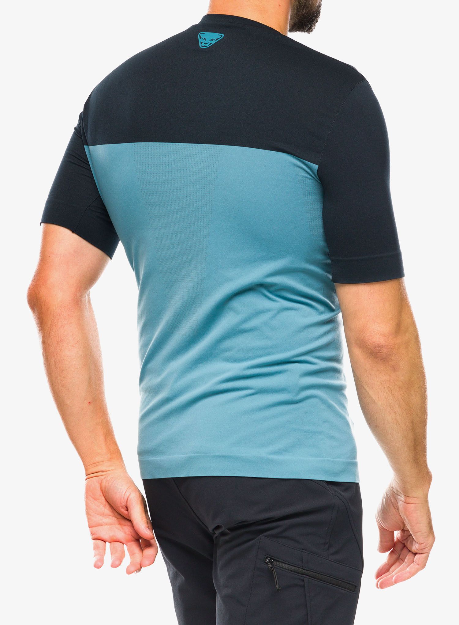 Majica Dynafit Traverse S-Tech S/S Tee - storm blue/blueberry