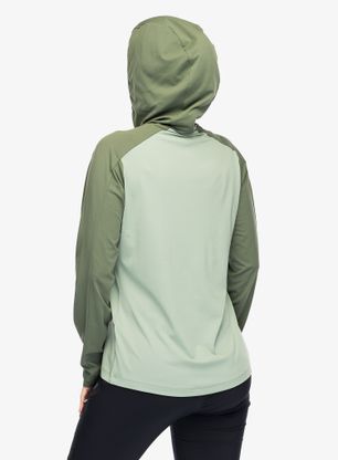 Dukserica s kapuljačom ženska Dynafit Traverse Sun Hoody - thyme