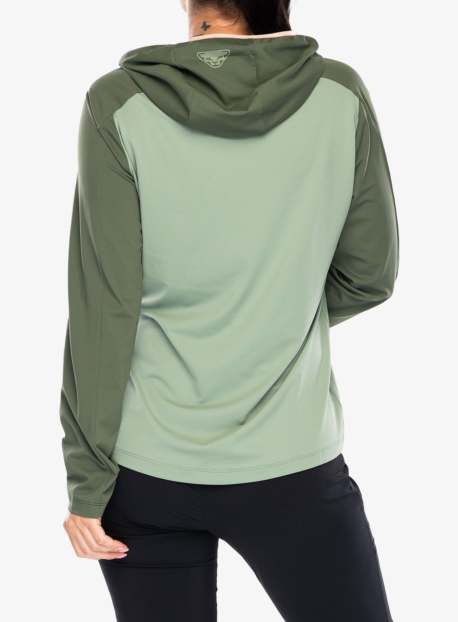 Dukserica s kapuljačom ženska Dynafit Traverse Sun Hoody - thyme