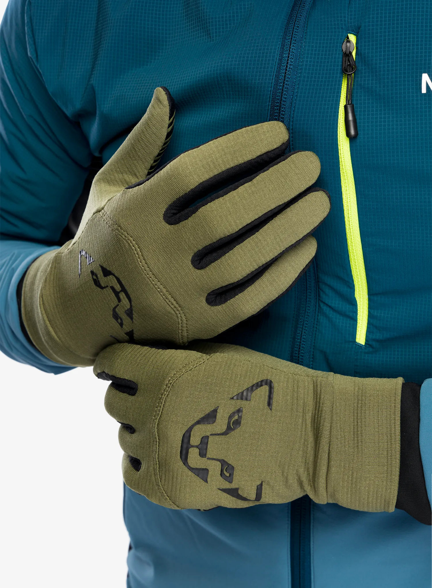 Rukavice za turno skijanje Dynafit Upcycled Thermal Gloves - winter moss