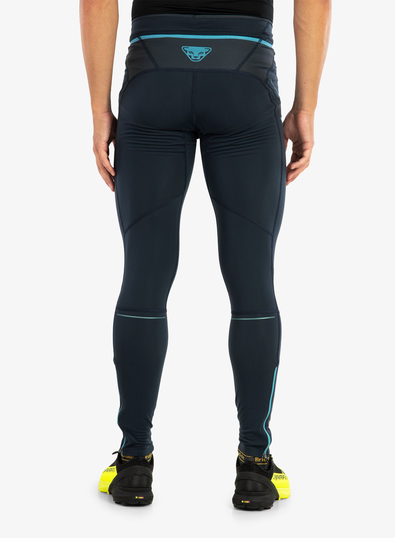 Tajice za trčanje Dynafit Winter Running Tights - blueberry/storm blue
