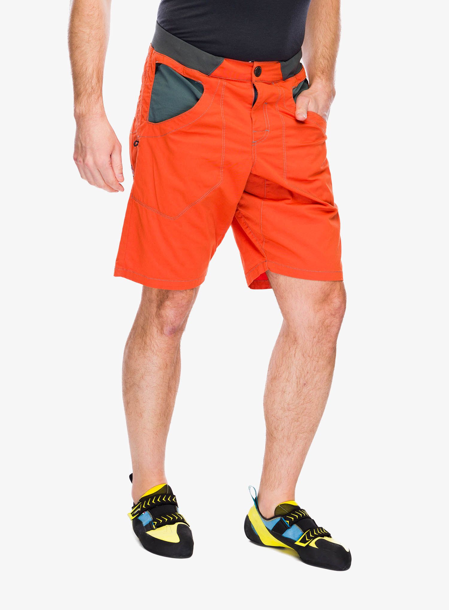 Penjačke kratke hlače E9 N 3Angolo Short - saffron