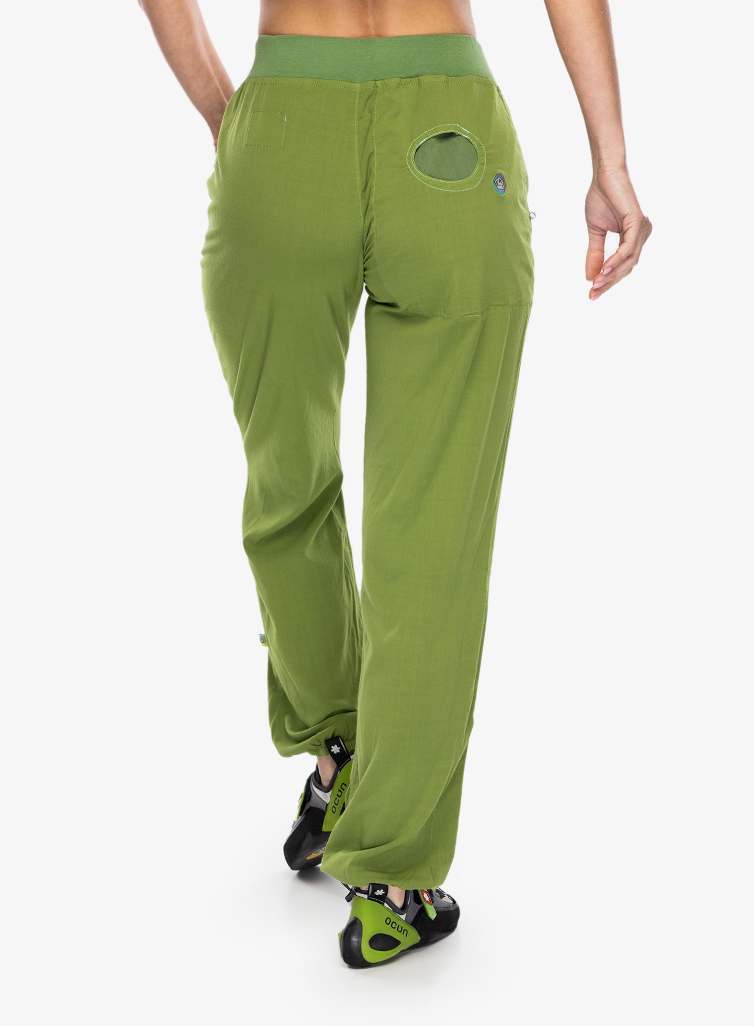 Ženske penjačke hlače E9 N-Onda-Bb - greenapple
