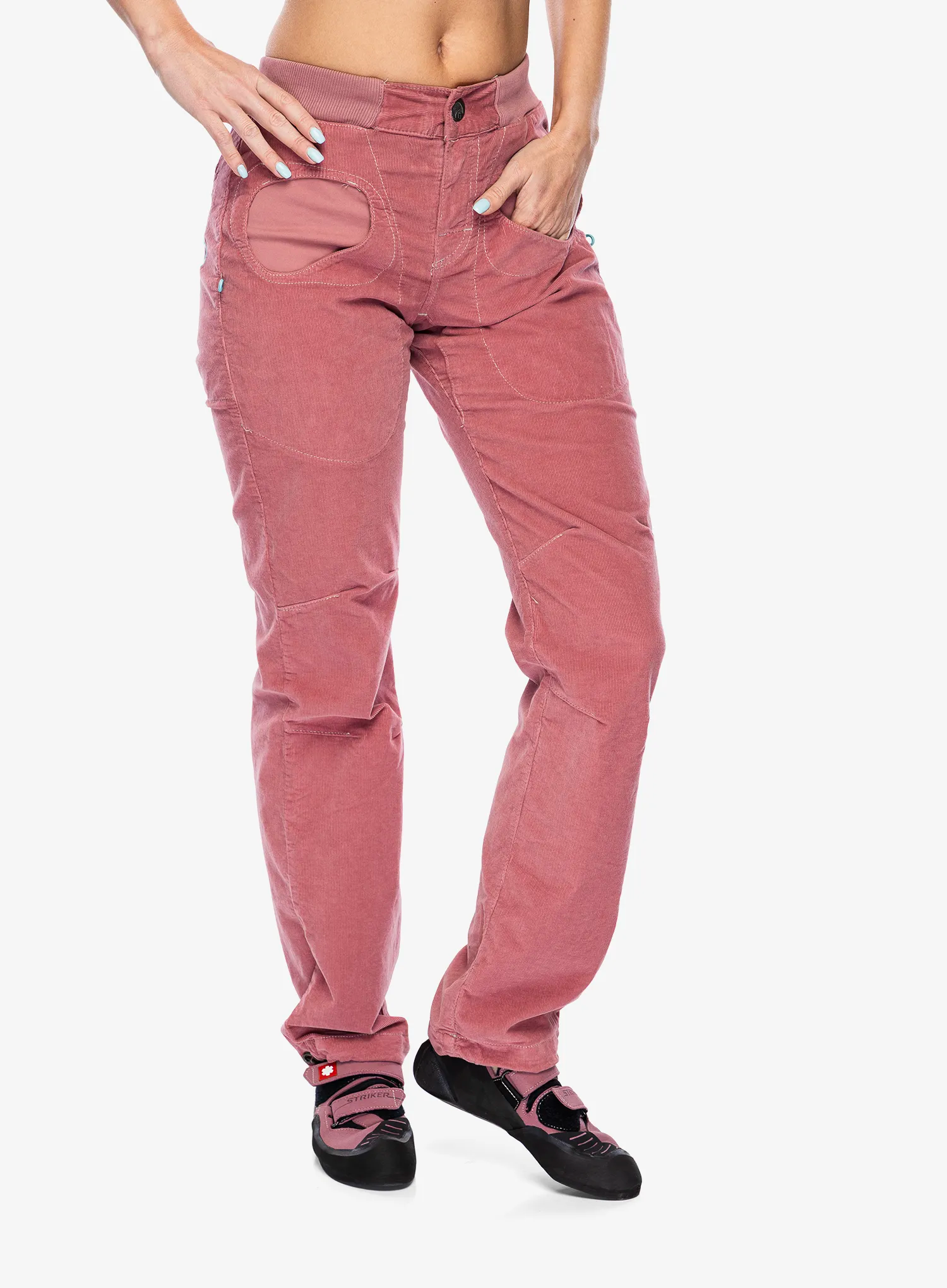Ženske penjačke hlače E9 Onda VS - pink
