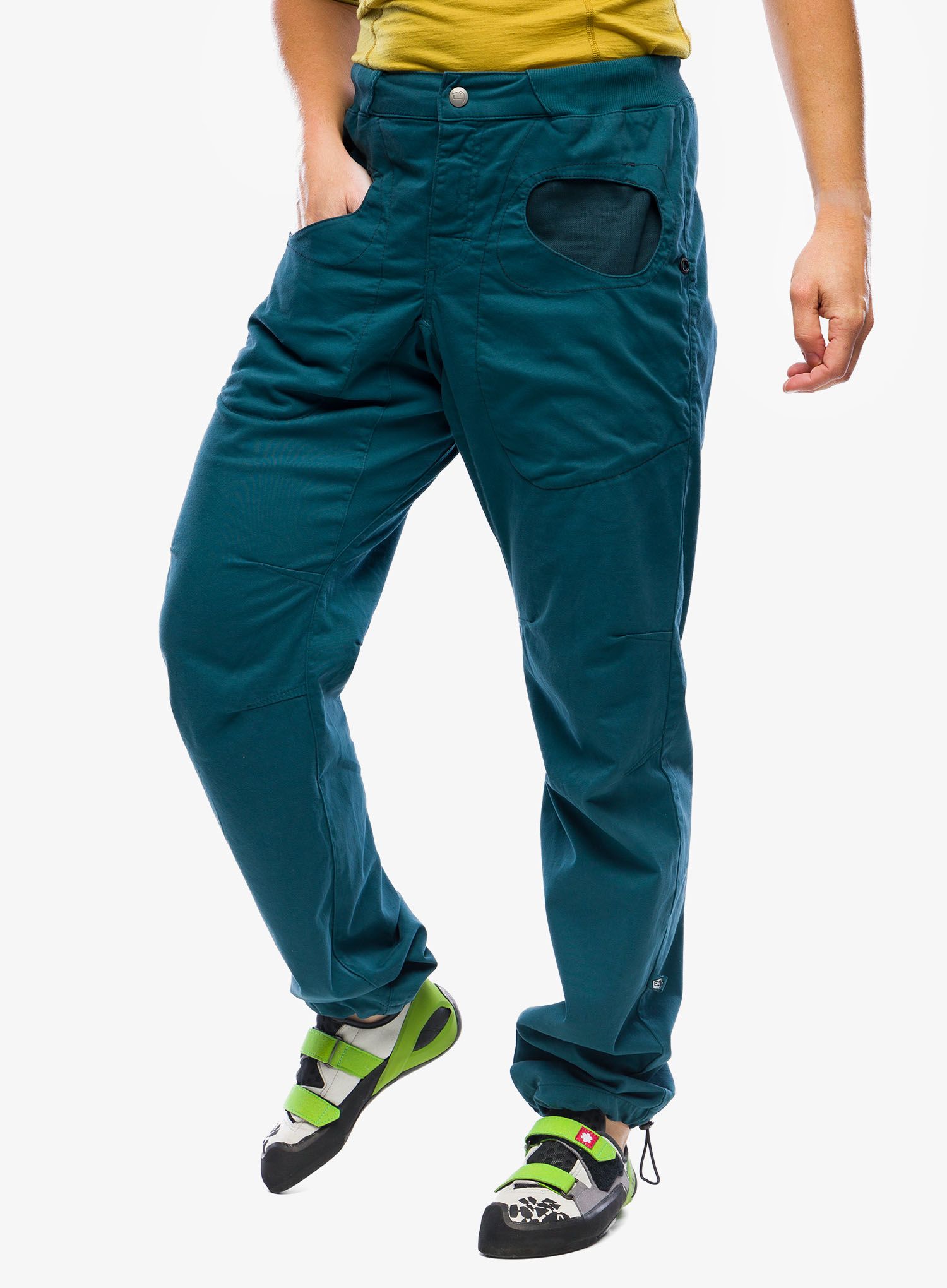 Penjačke hlače E9 Rondo Slim - whale
