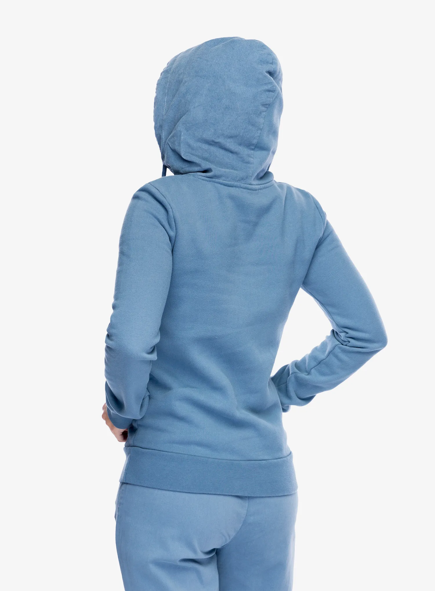 Majica s kapuljačom E9 Sula - steel/blue
