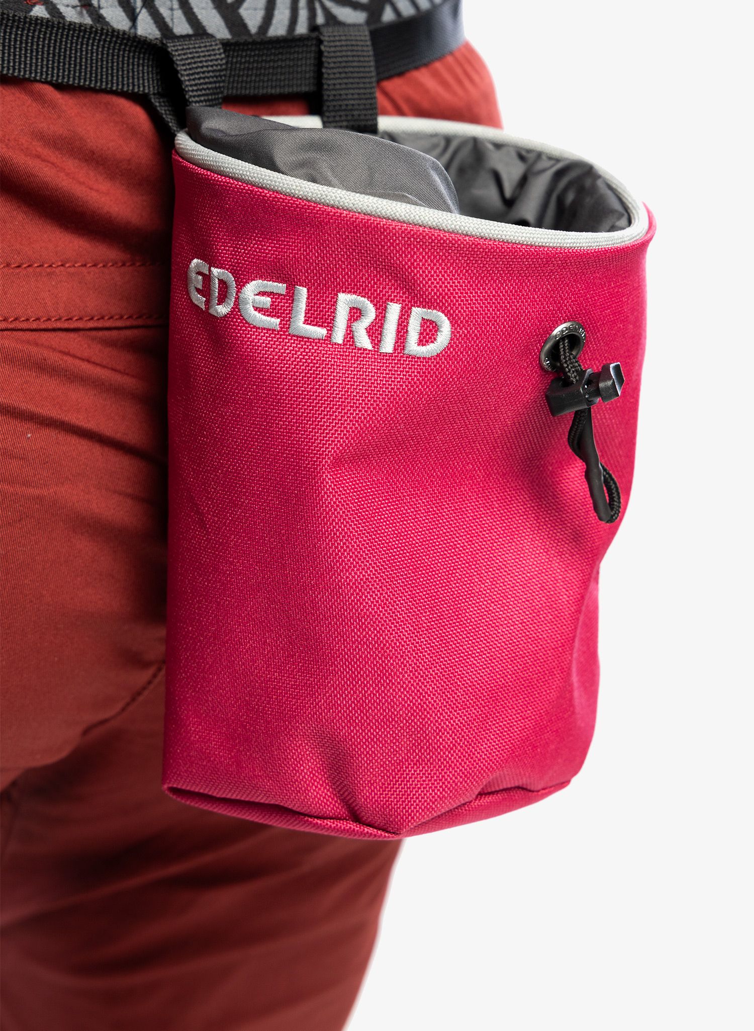 Vrećica za magnezij Edelrid Chalk Bag Rodeo S - raspberry