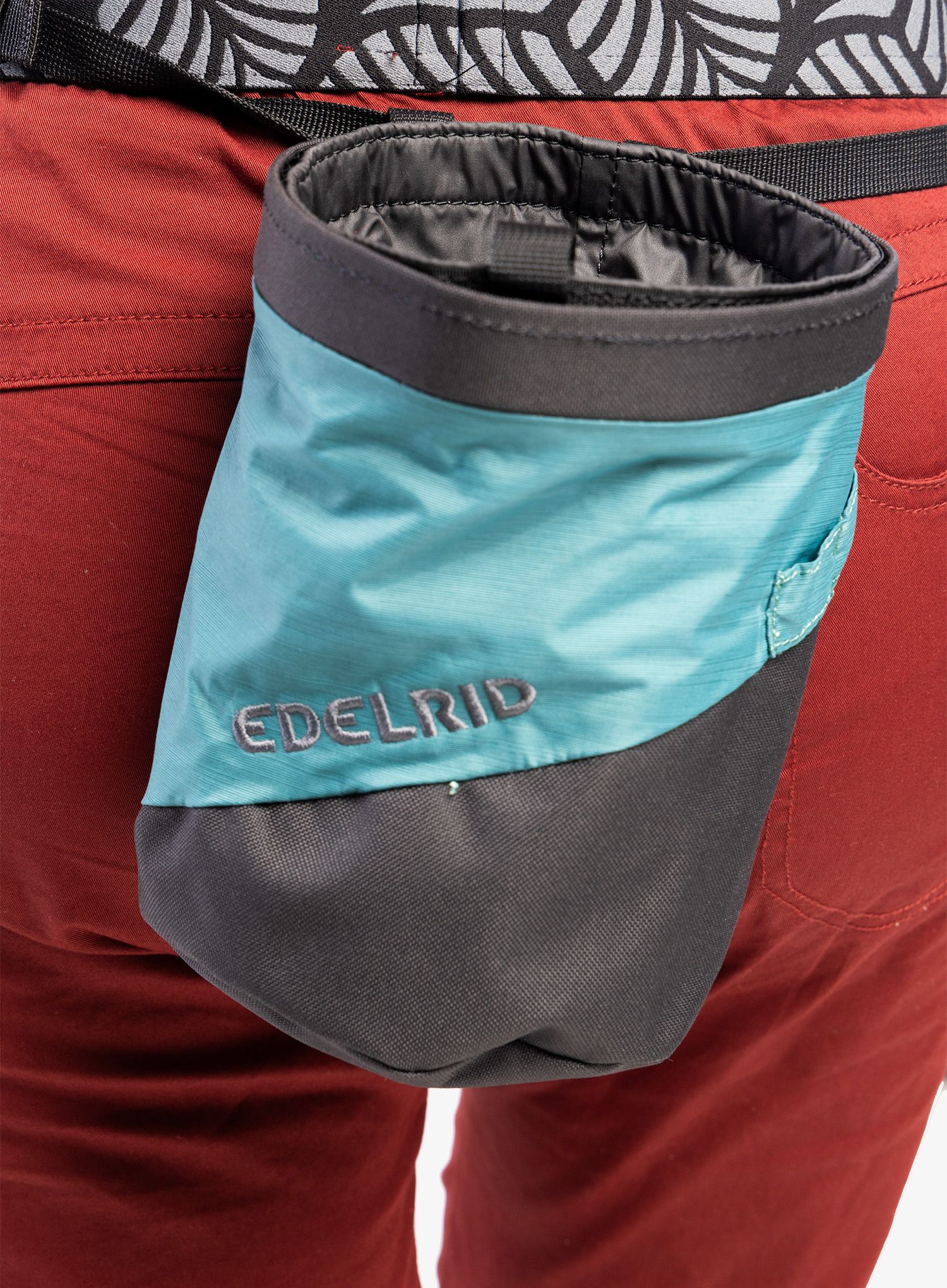 Vrećica za magnezij Edelrid Chalk Bag Splitter Twist - lapis