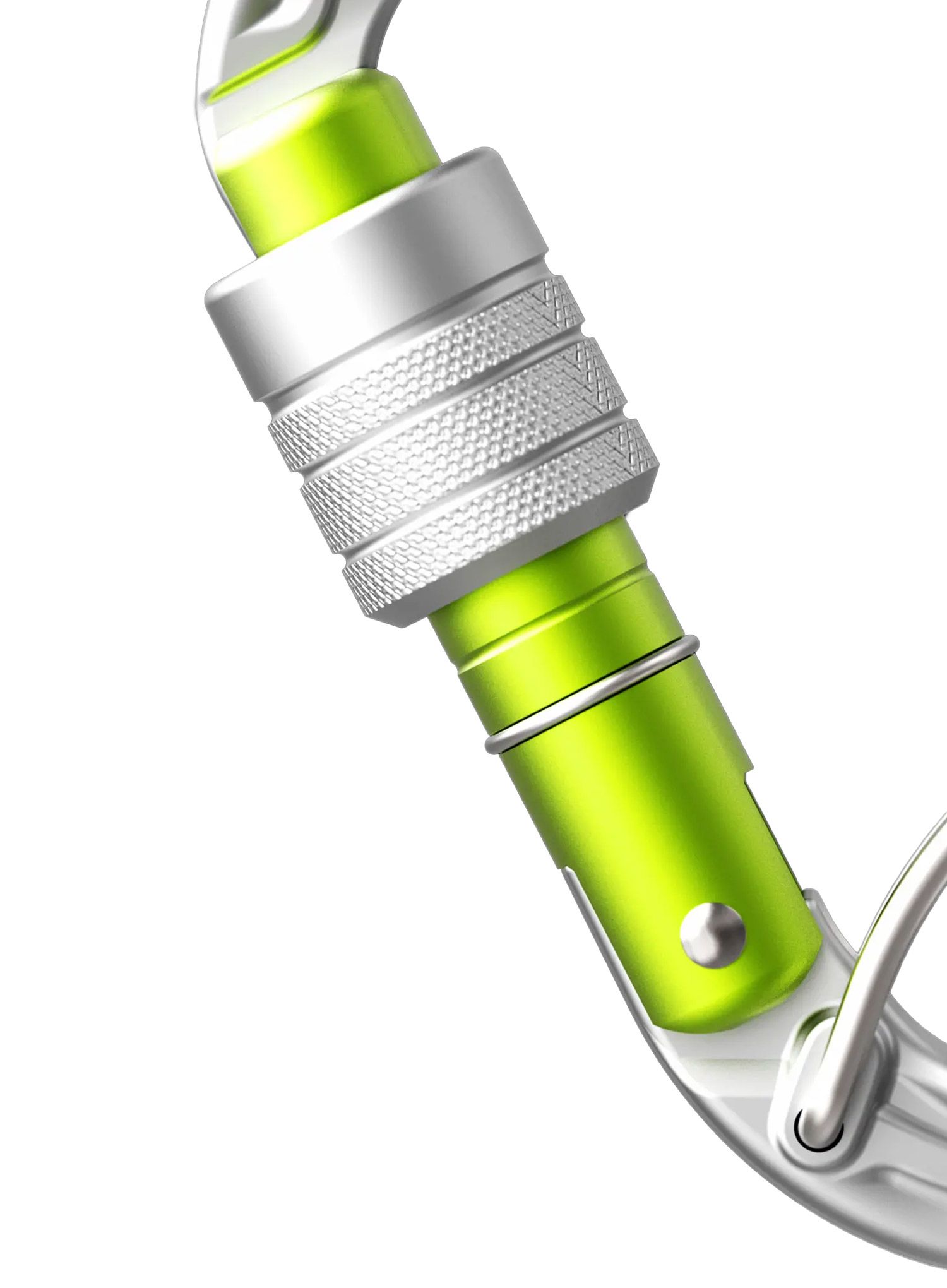 Karabiner s maticom Edelrid HMS Strike Screw FG II - oasis