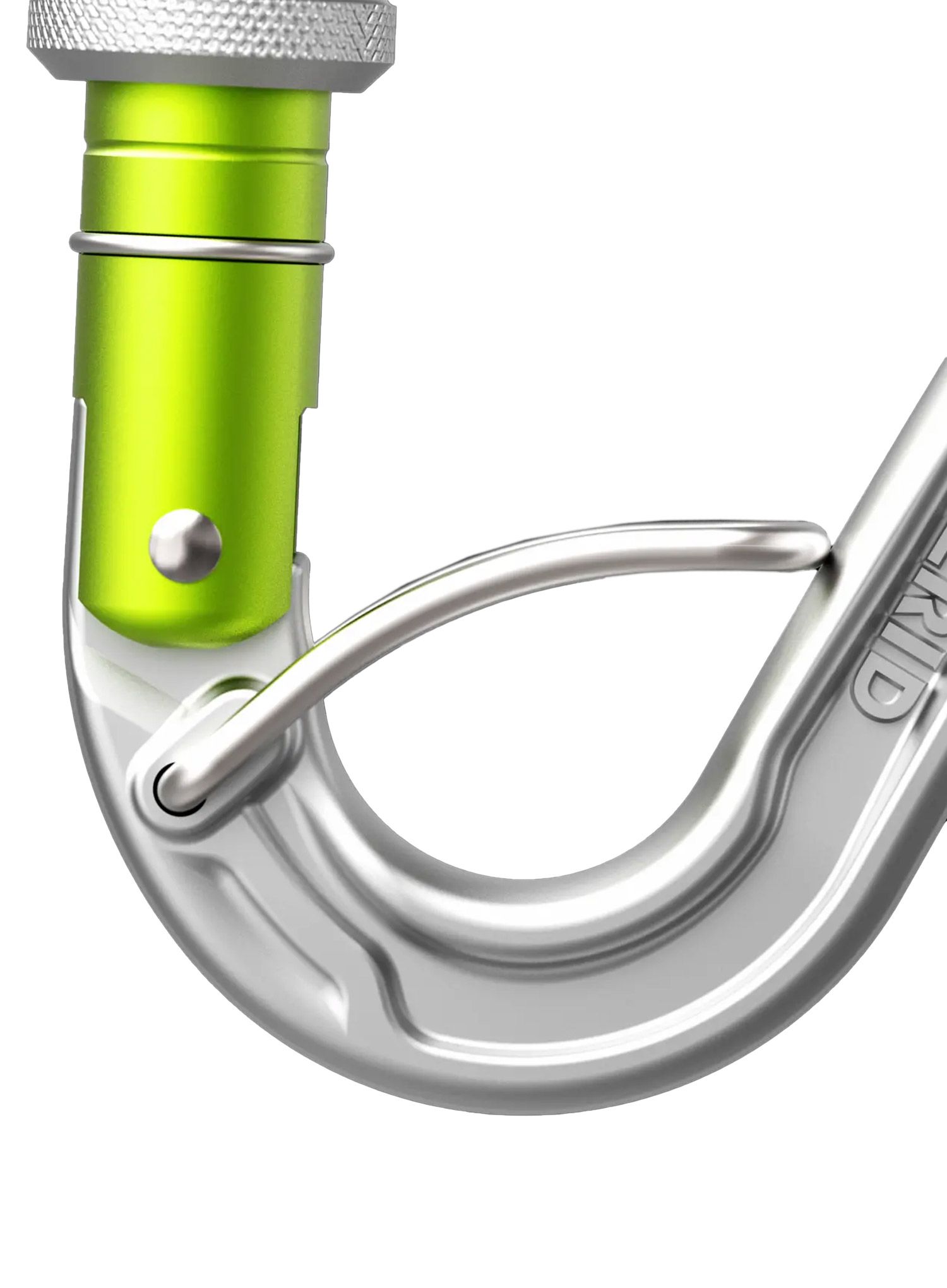 Karabiner s maticom Edelrid HMS Strike Screw FG II - oasis