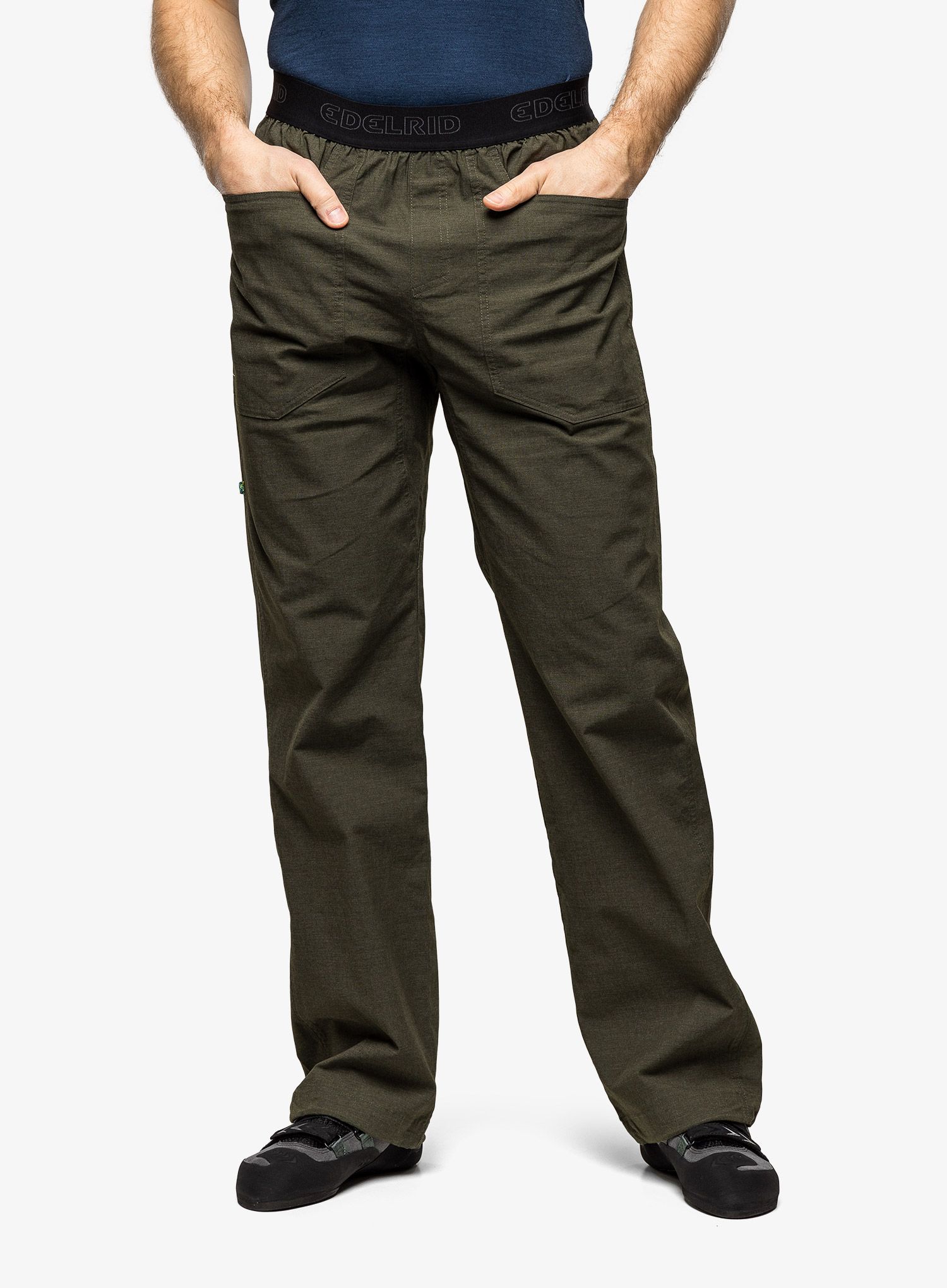 Penjačke hlače Edelrid Legacy Pants IV - oil