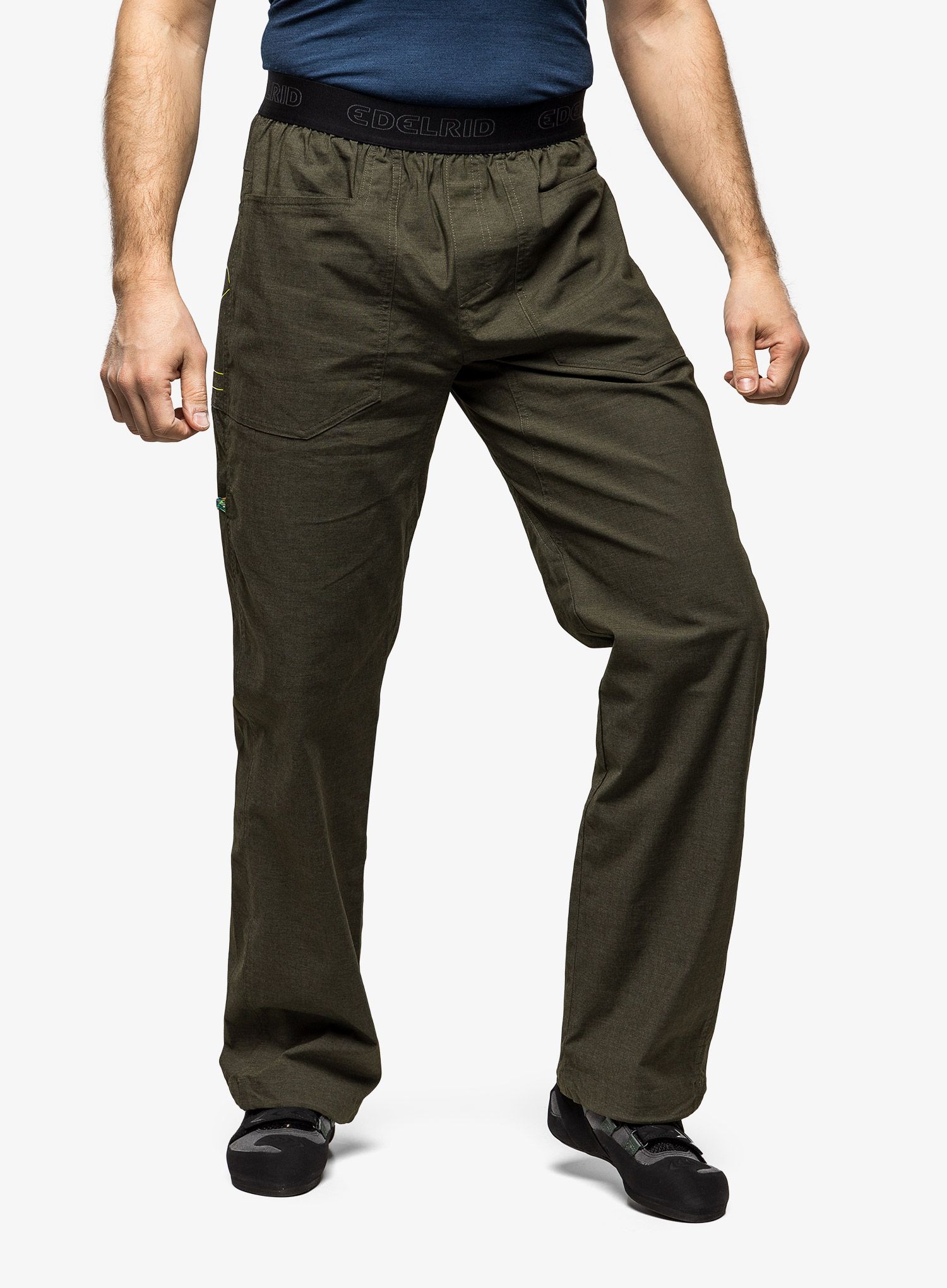 Penjačke hlače Edelrid Legacy Pants IV - oil