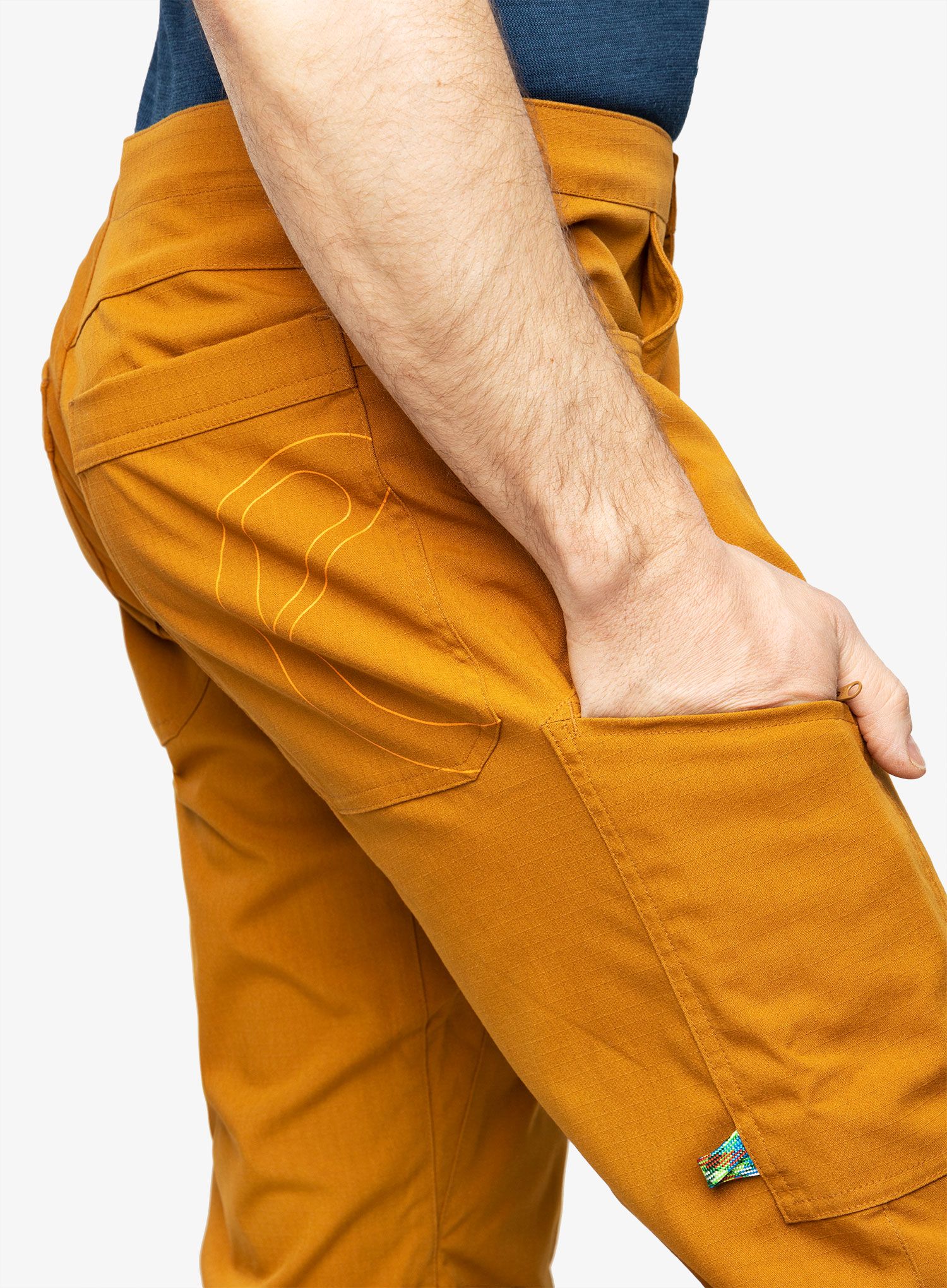 Penjačke hlače Edelrid Me Nose Pants - aniseed