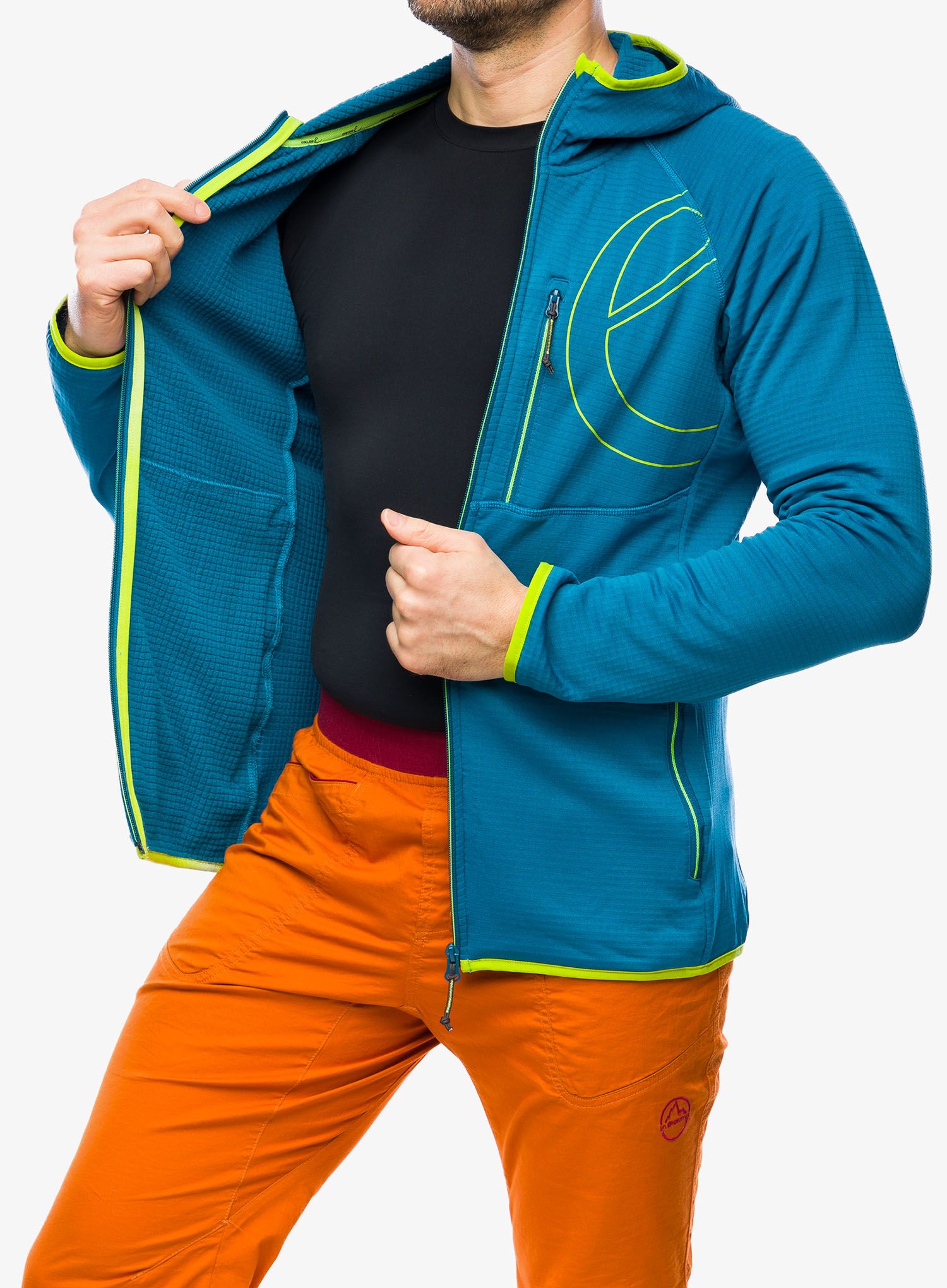 Penjačka dukserica Edelrid Nest Jacket - river