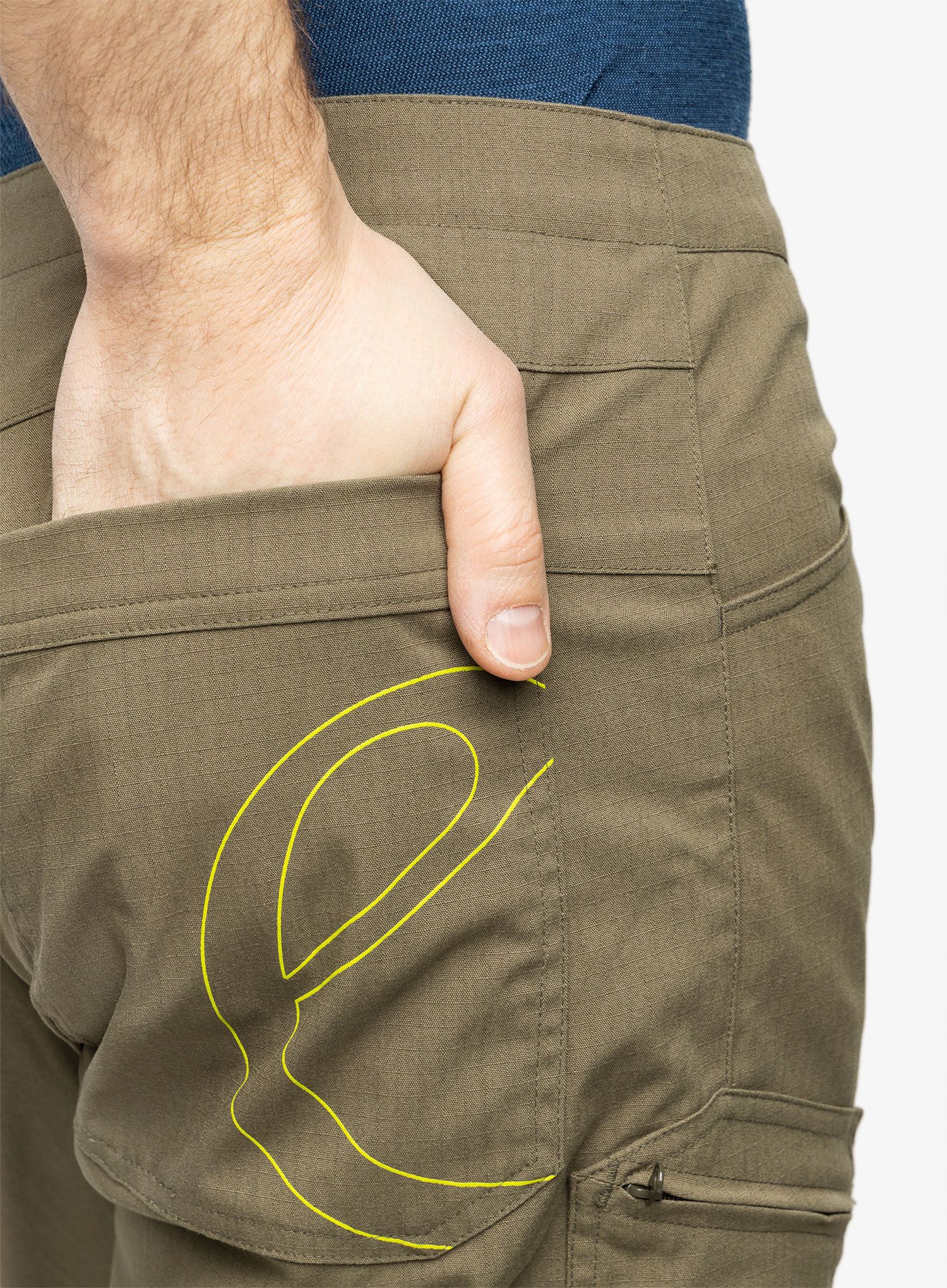 Penjačke hlače Edelrid Nose Pants - alga green
