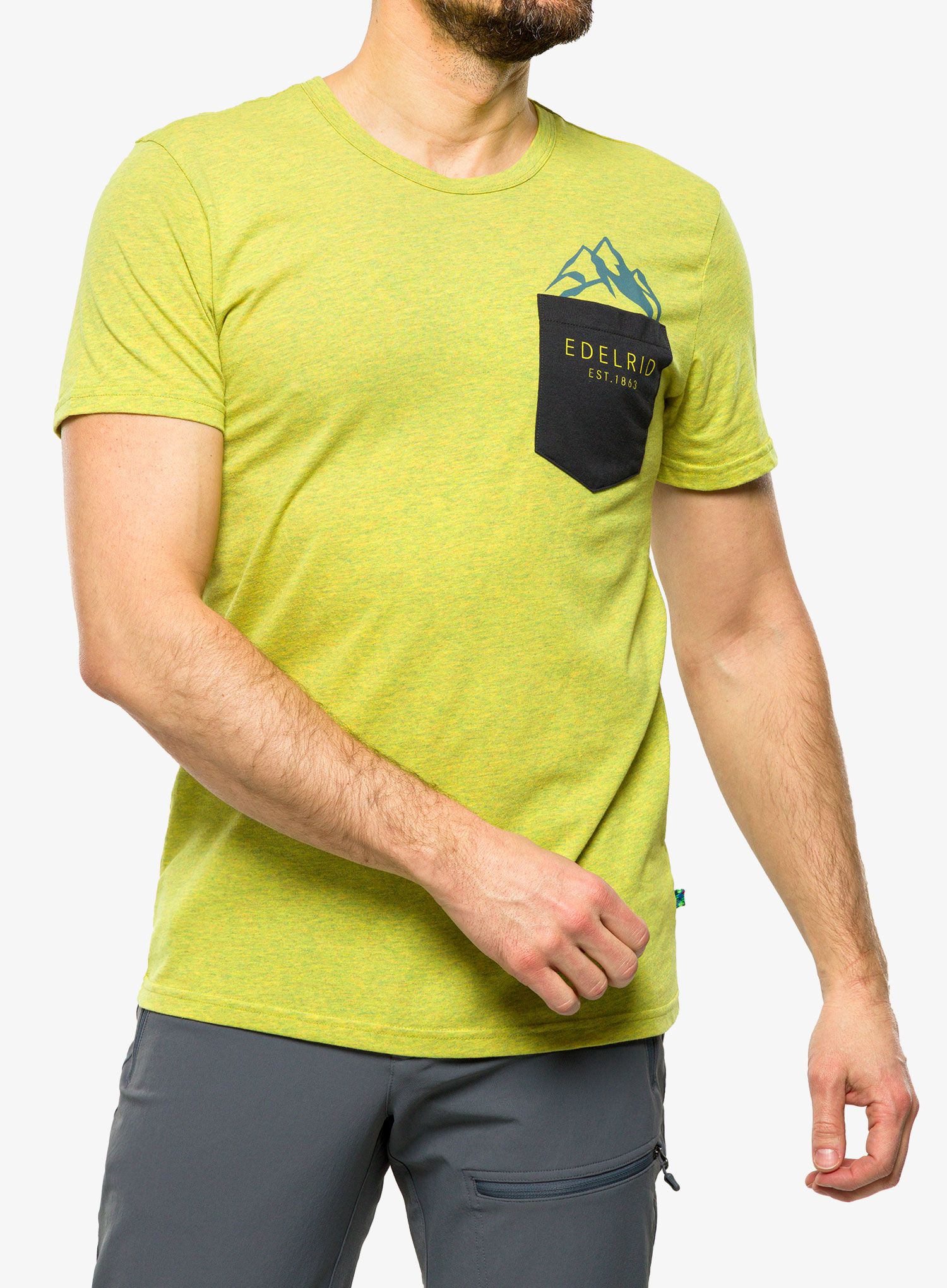 Pamučna majica Edelrid Onset T-Shirt - wasabi