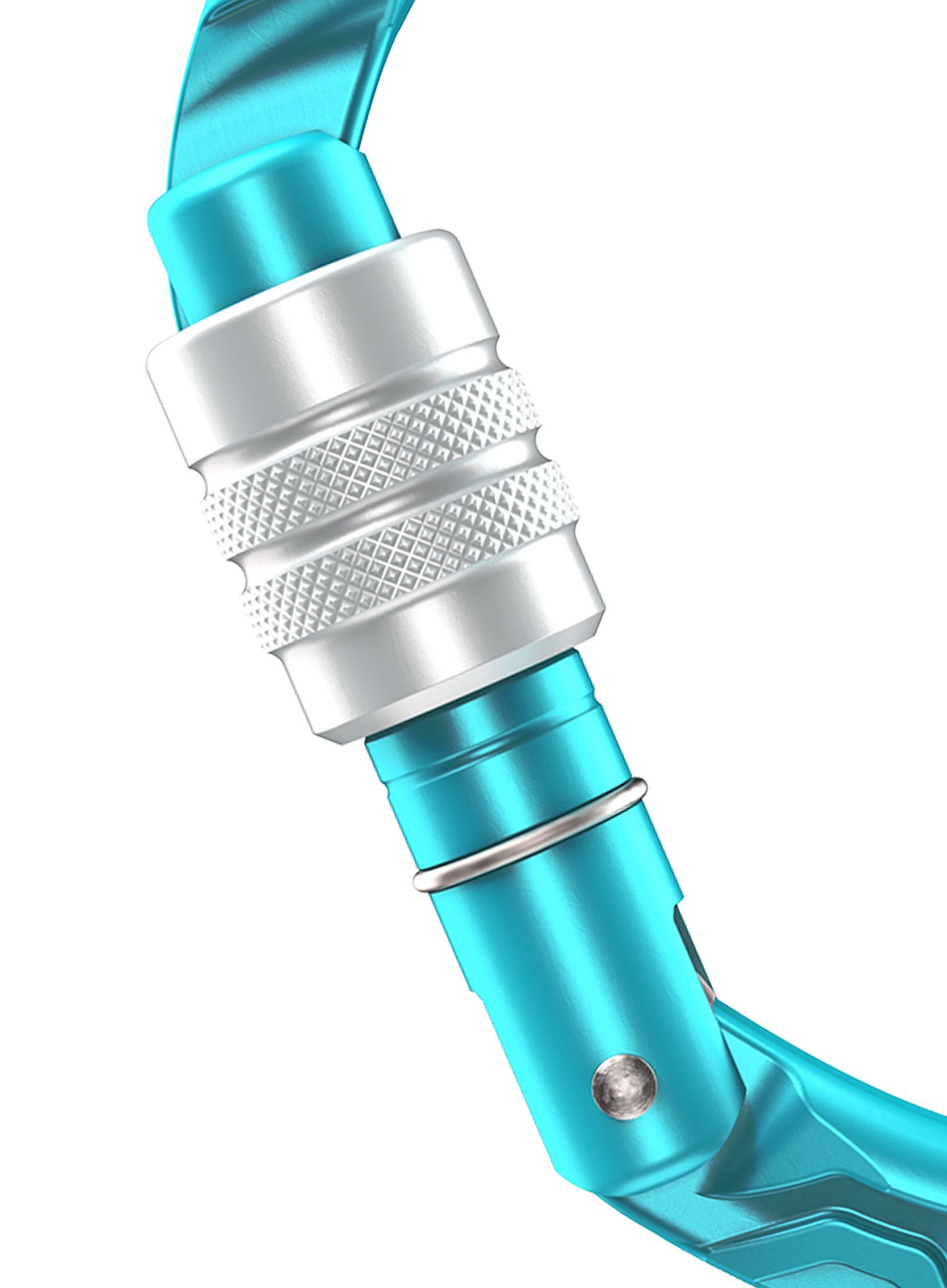 Karabiner za penjanje Edelrid Pure Screw III - icemint