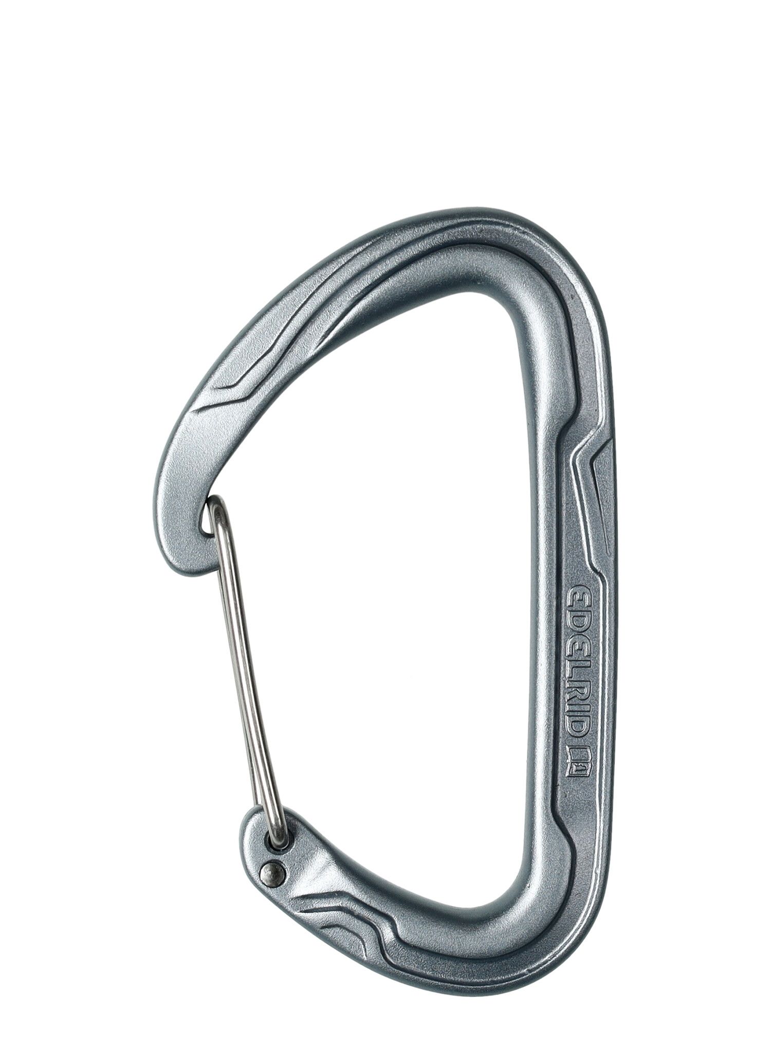 Karabiner za penjanje Edelrid Pure Wire III - slate