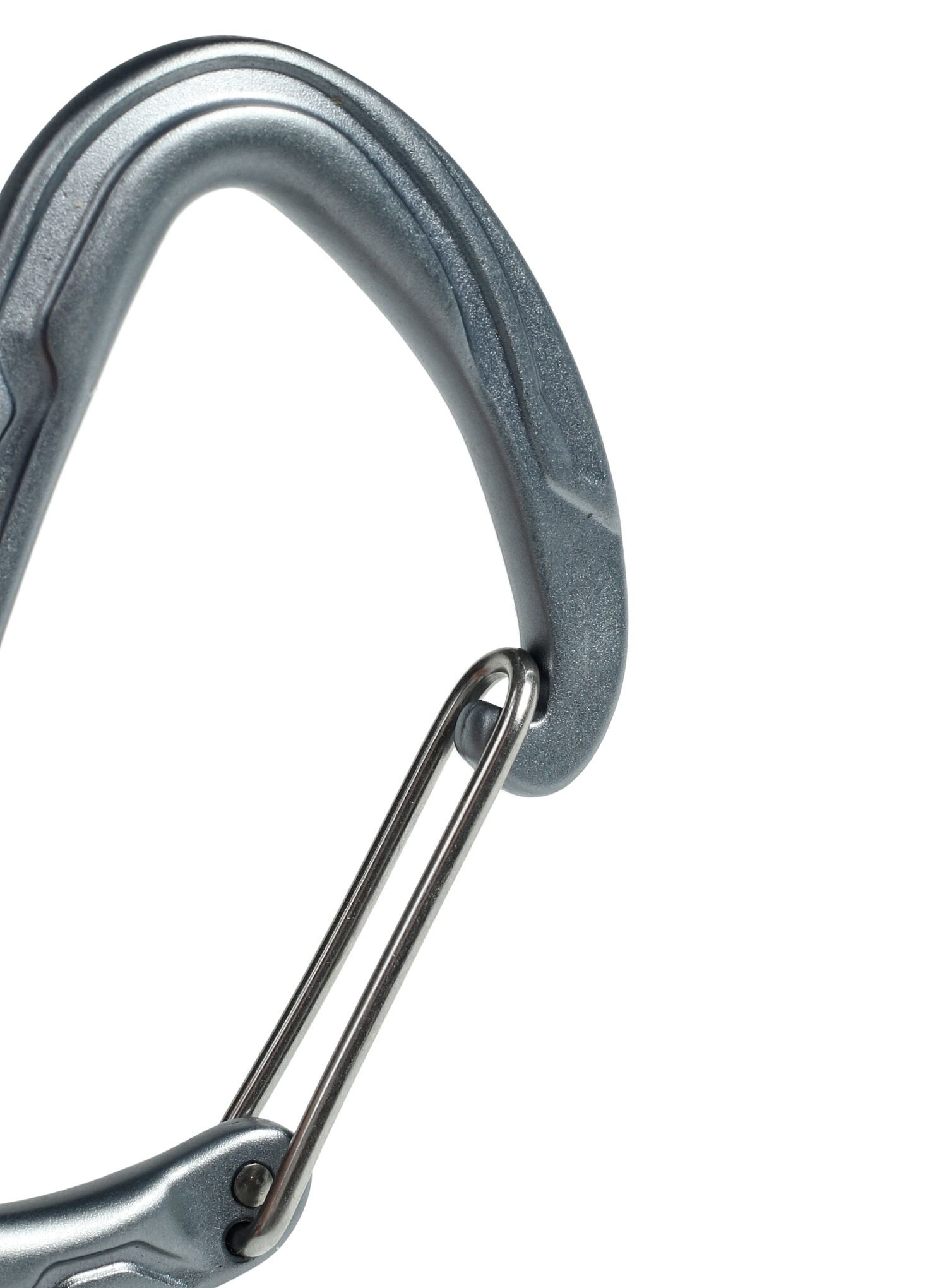 Karabiner za penjanje Edelrid Pure Wire III - slate