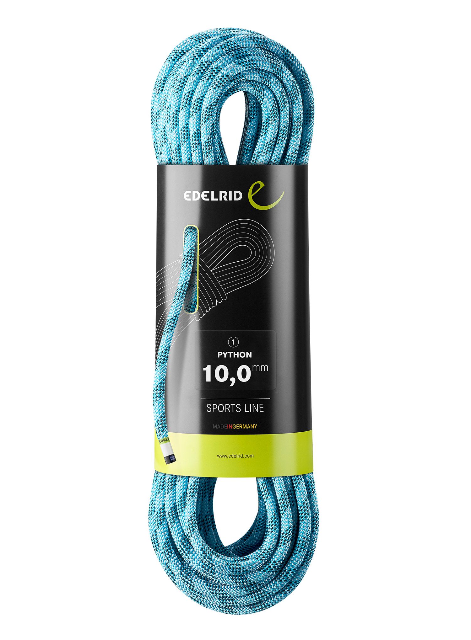Uže za penjanje Edelrid Python 10 mm 40 m - blue