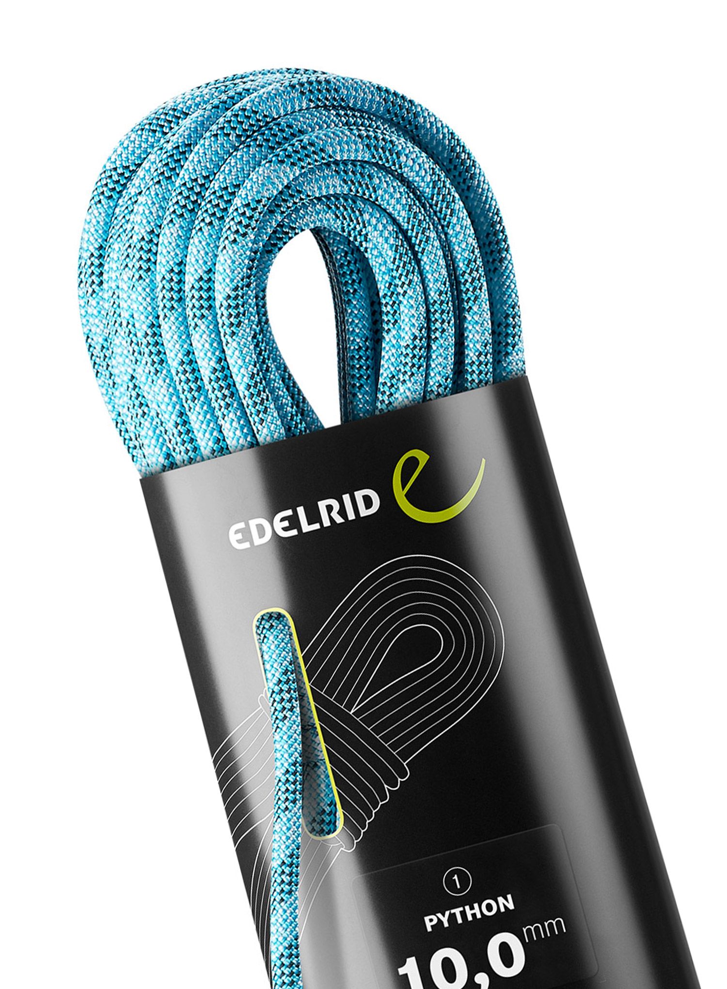 Uže za penjanje Edelrid Python 10 mm 40 m - blue