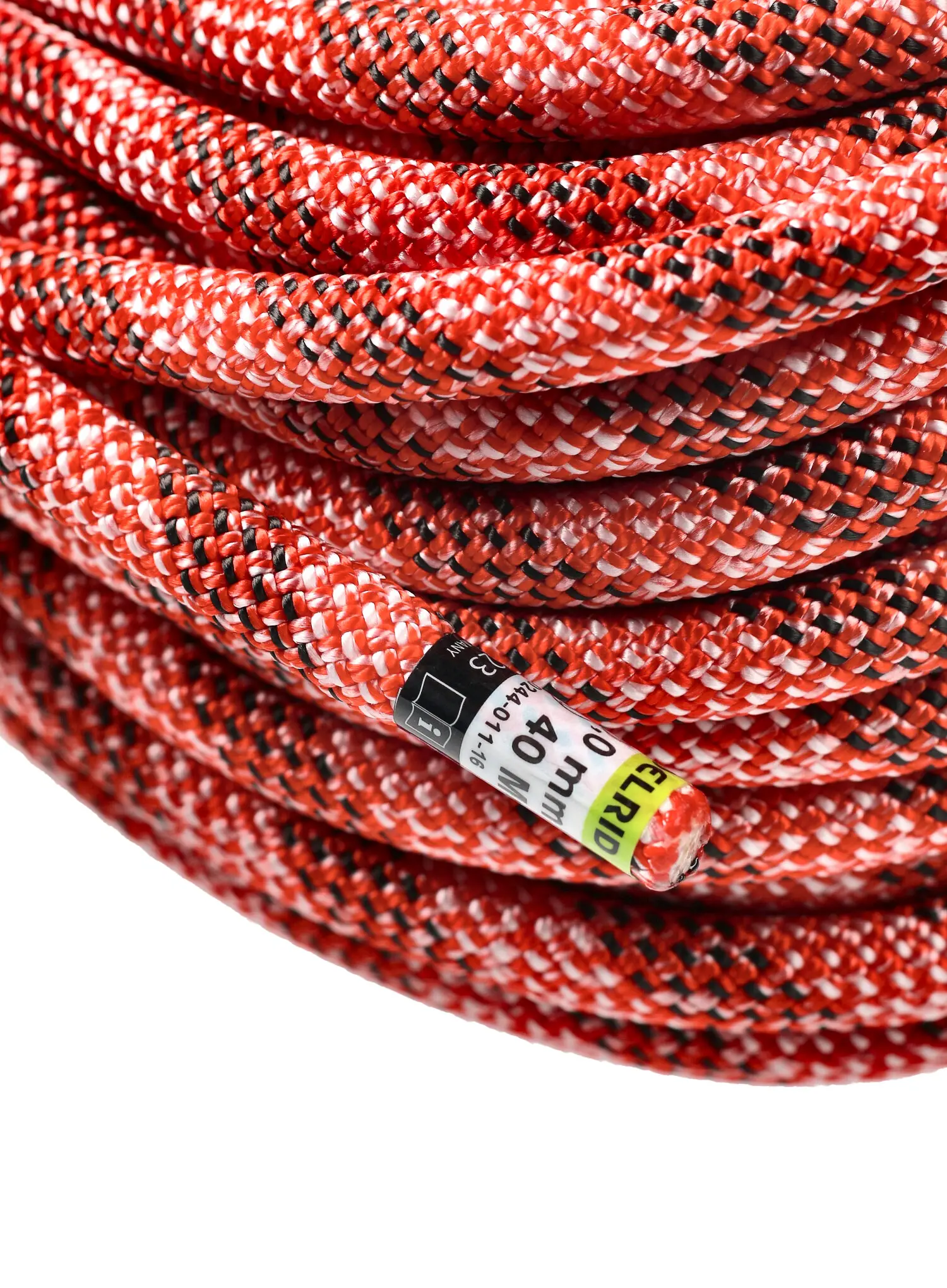 Uže za penjanje Edelrid Python 10 mm 40 m - red
