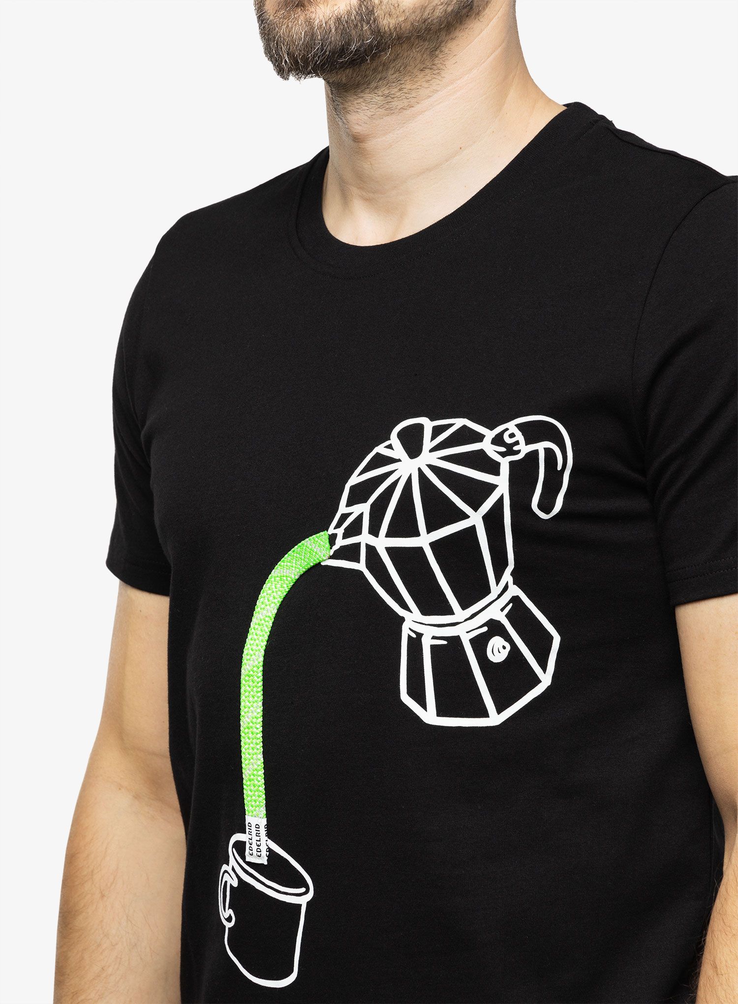 Pamučna majica Edelrid Rope T - coffee pot