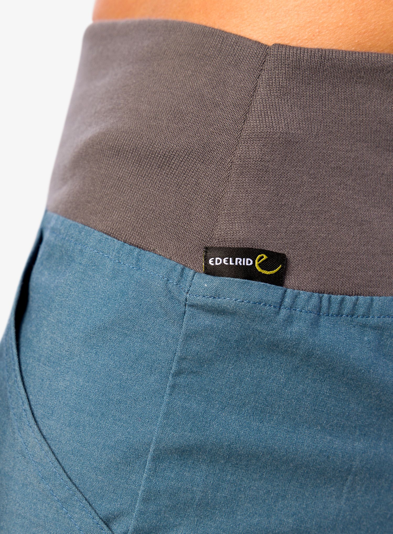 Ženske penjačke kratke hlače Edelrid Wo Sansara Shorts - bluegrey