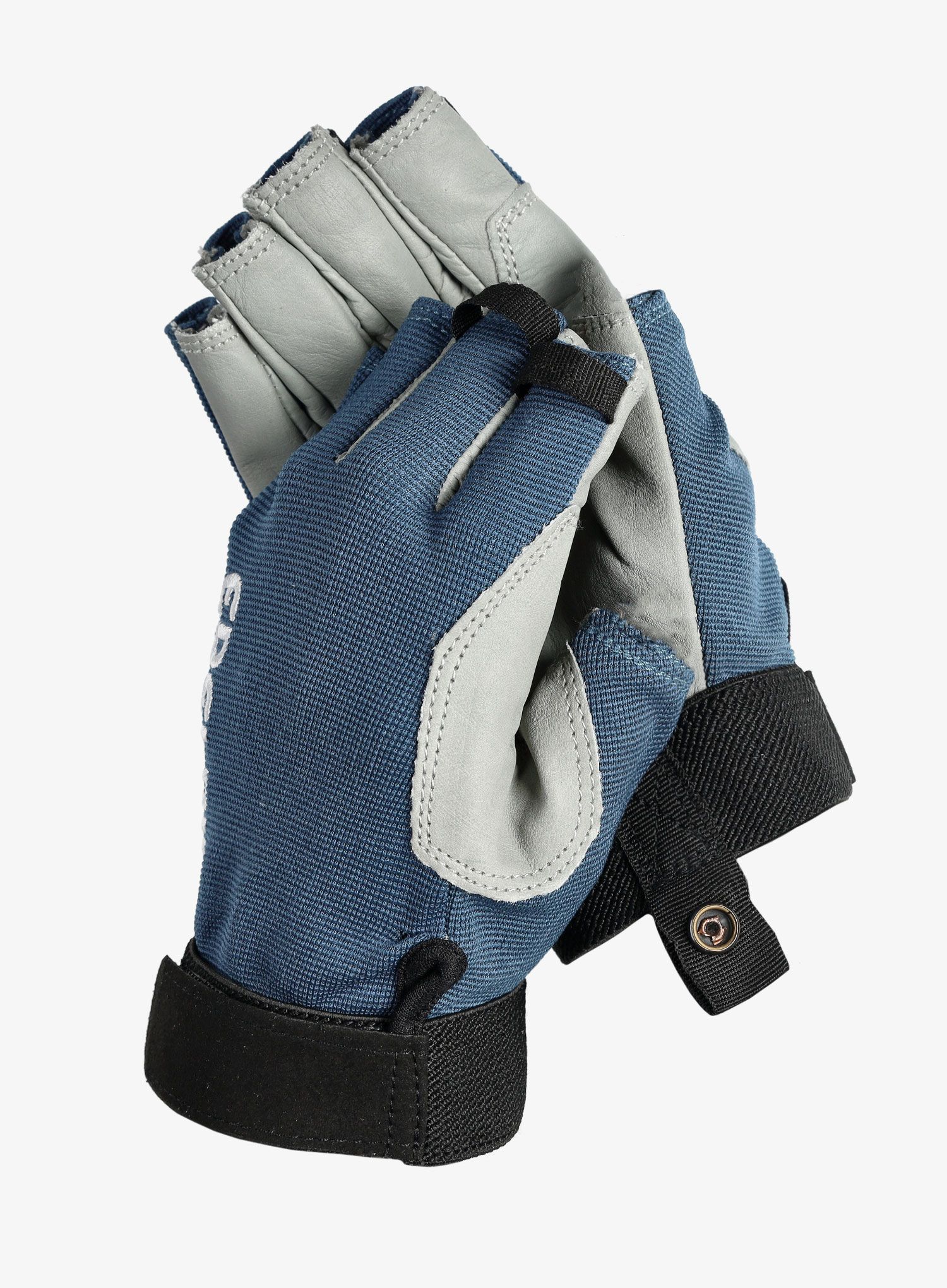 Rukavice bez prstiju Edelrid Work Glove Open II - shark blue