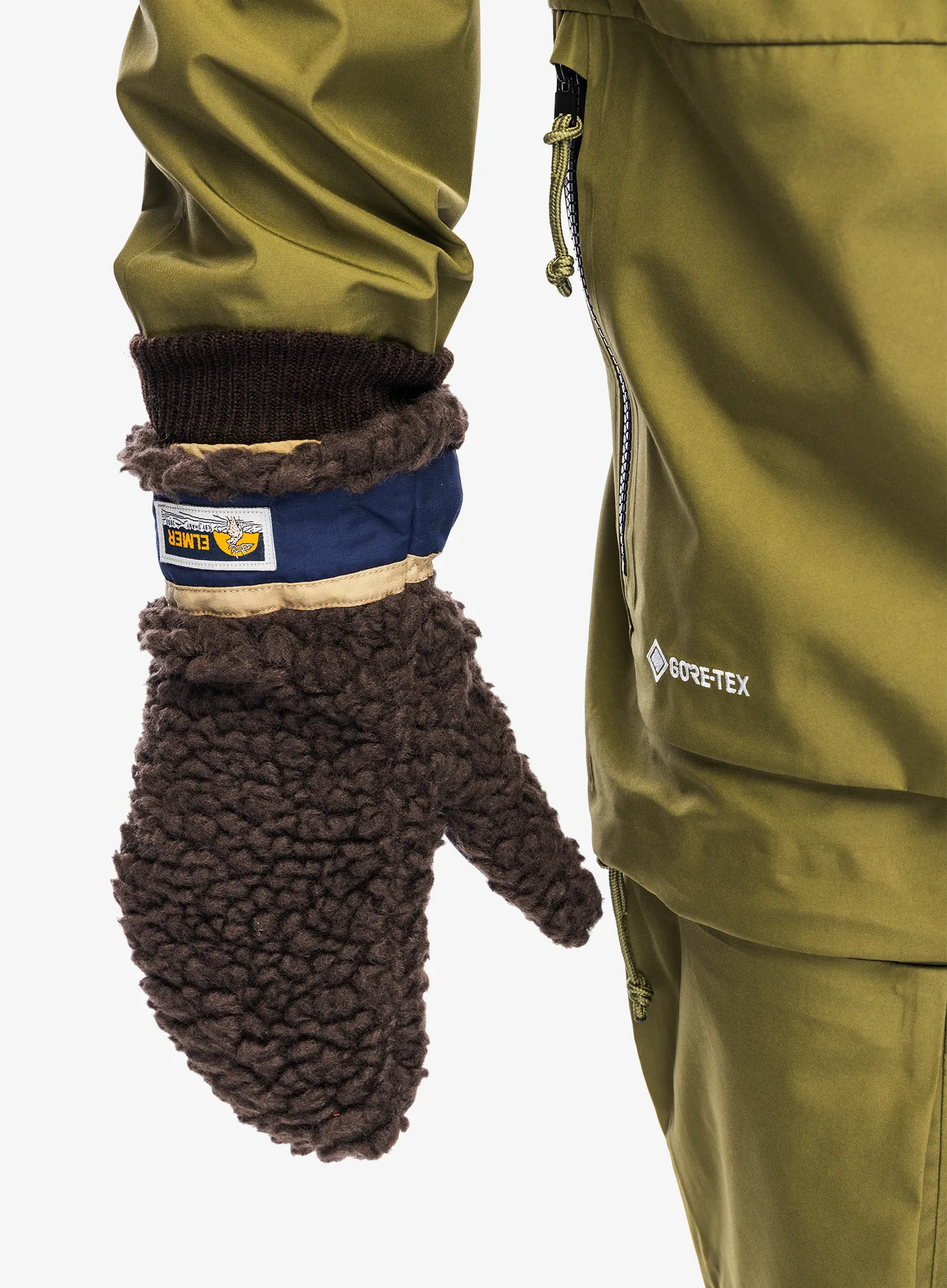 Rukavice Elmer EM354 Teddy Mitten - brown