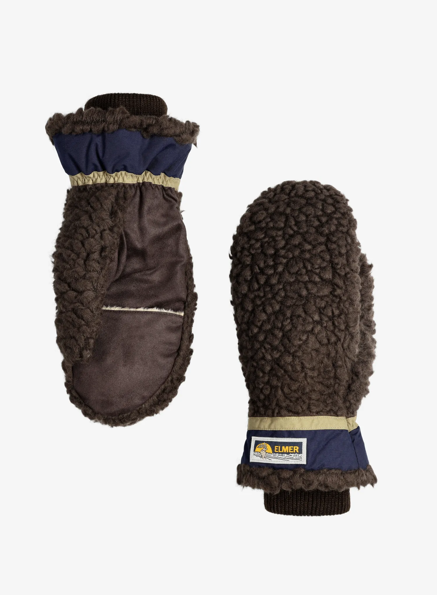 Rukavice Elmer EM354 Teddy Mitten - brown