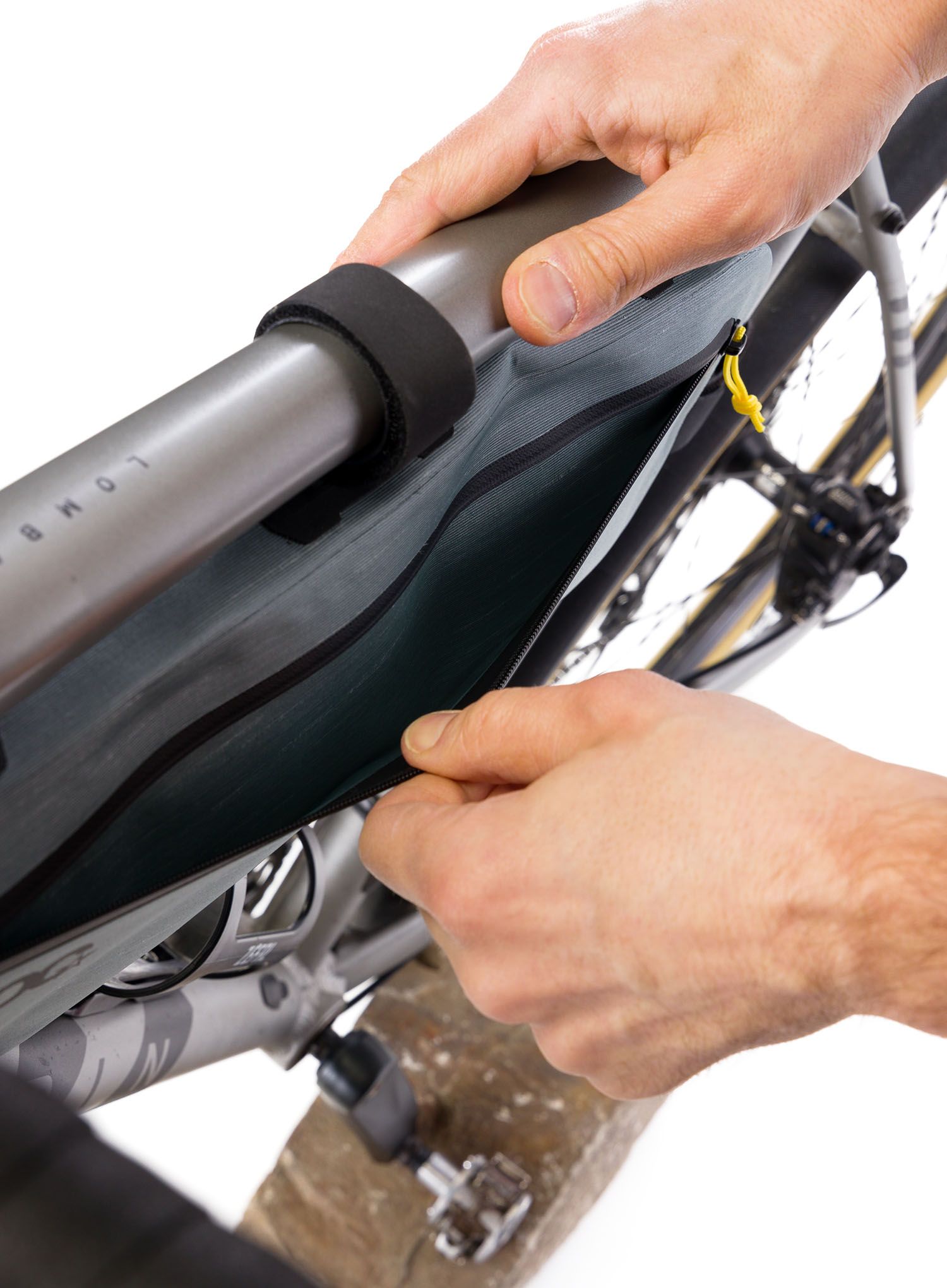 Biciklistička torba za okvir Evoc Frame Pack WP M - steel