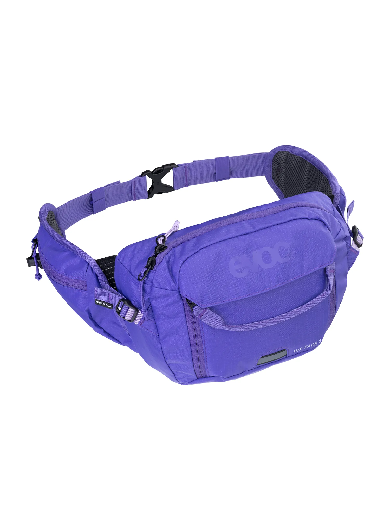 Biciklistička torbica oko struka Evoc Hip Pack 3 + Bladder 1.5 - violet