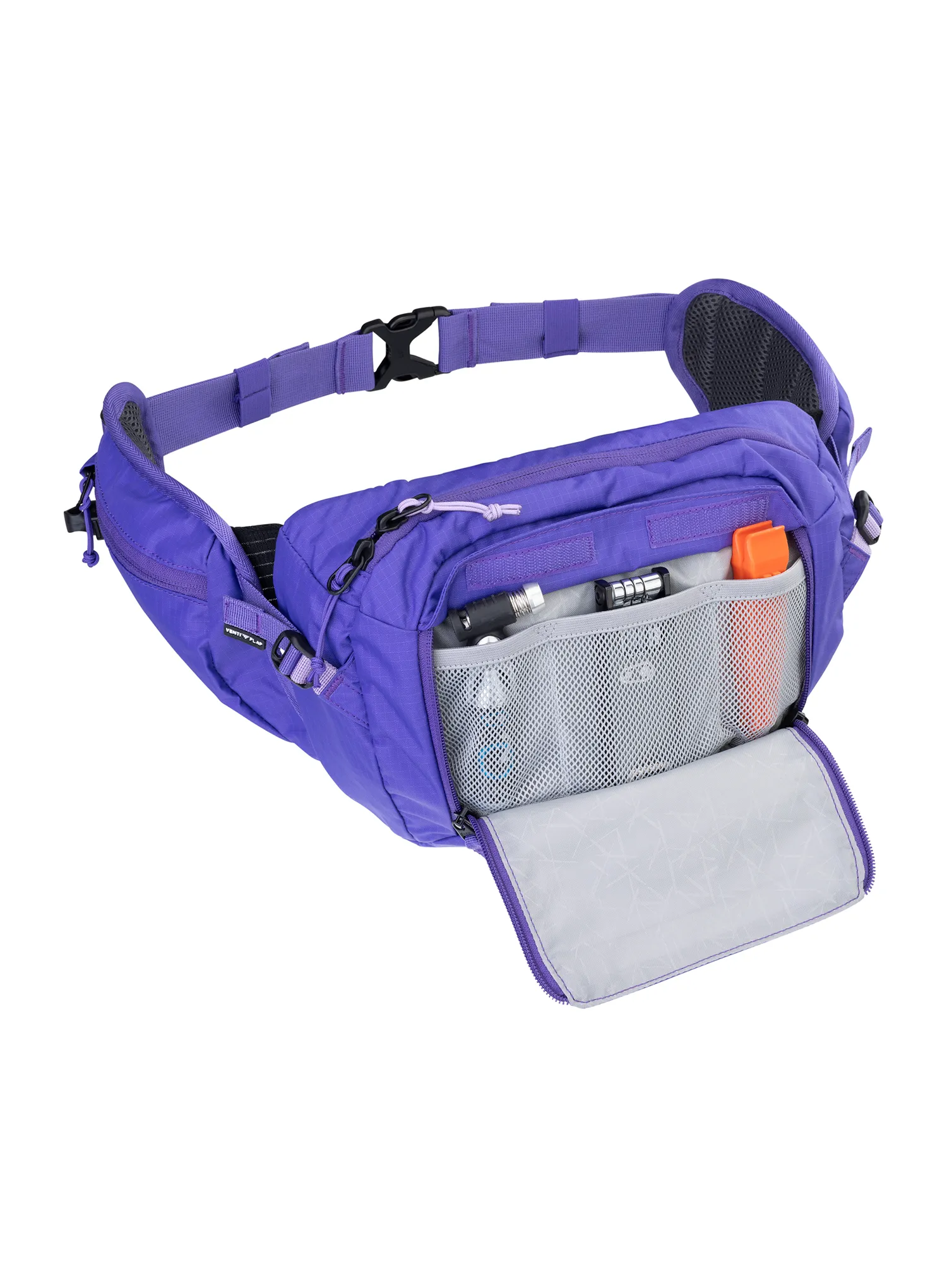Biciklistička torbica oko struka Evoc Hip Pack 3 + Bladder 1.5 - violet