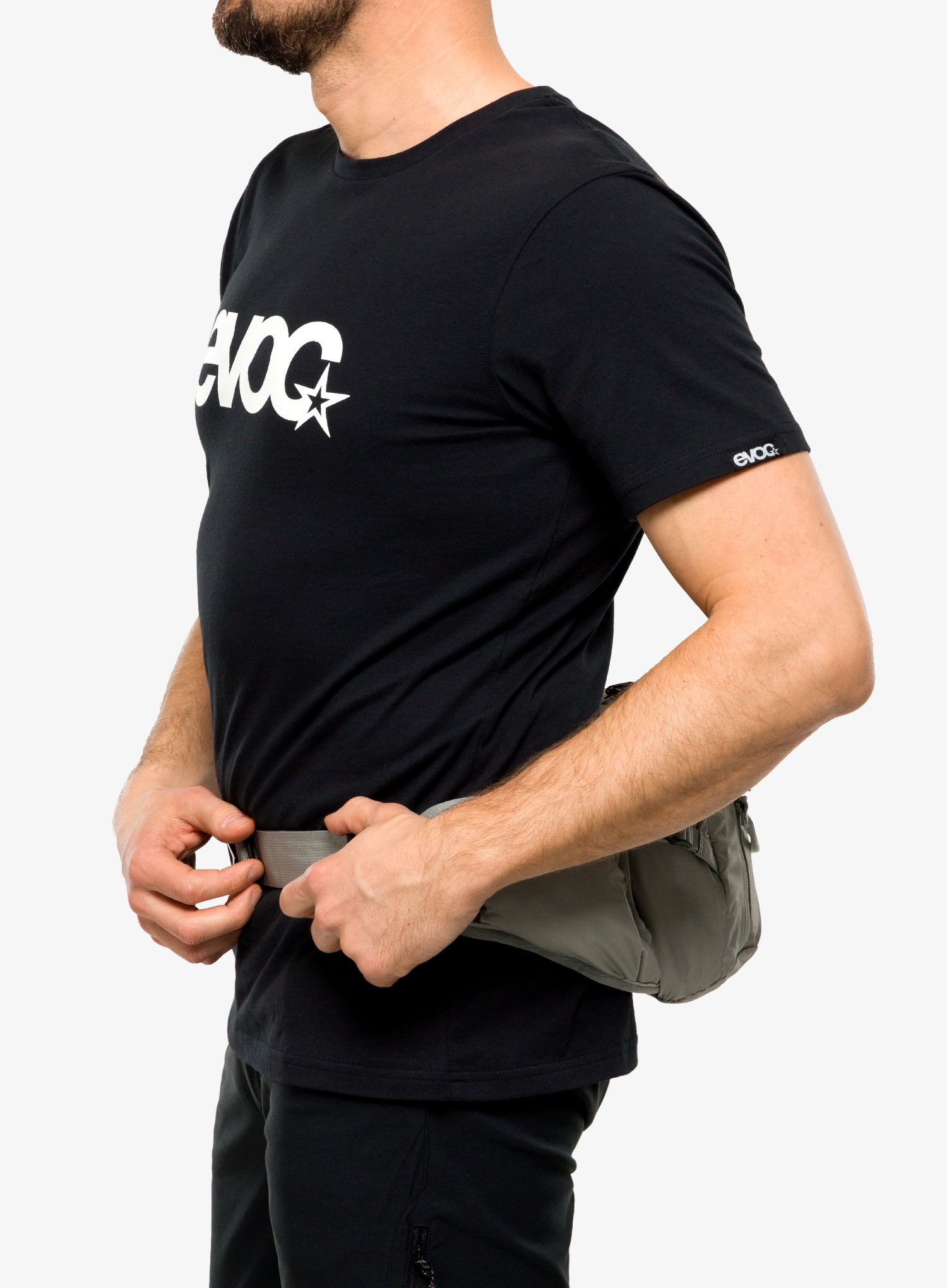 Biciklistička torbica oko struka Evoc Hip Pack 3 - stone