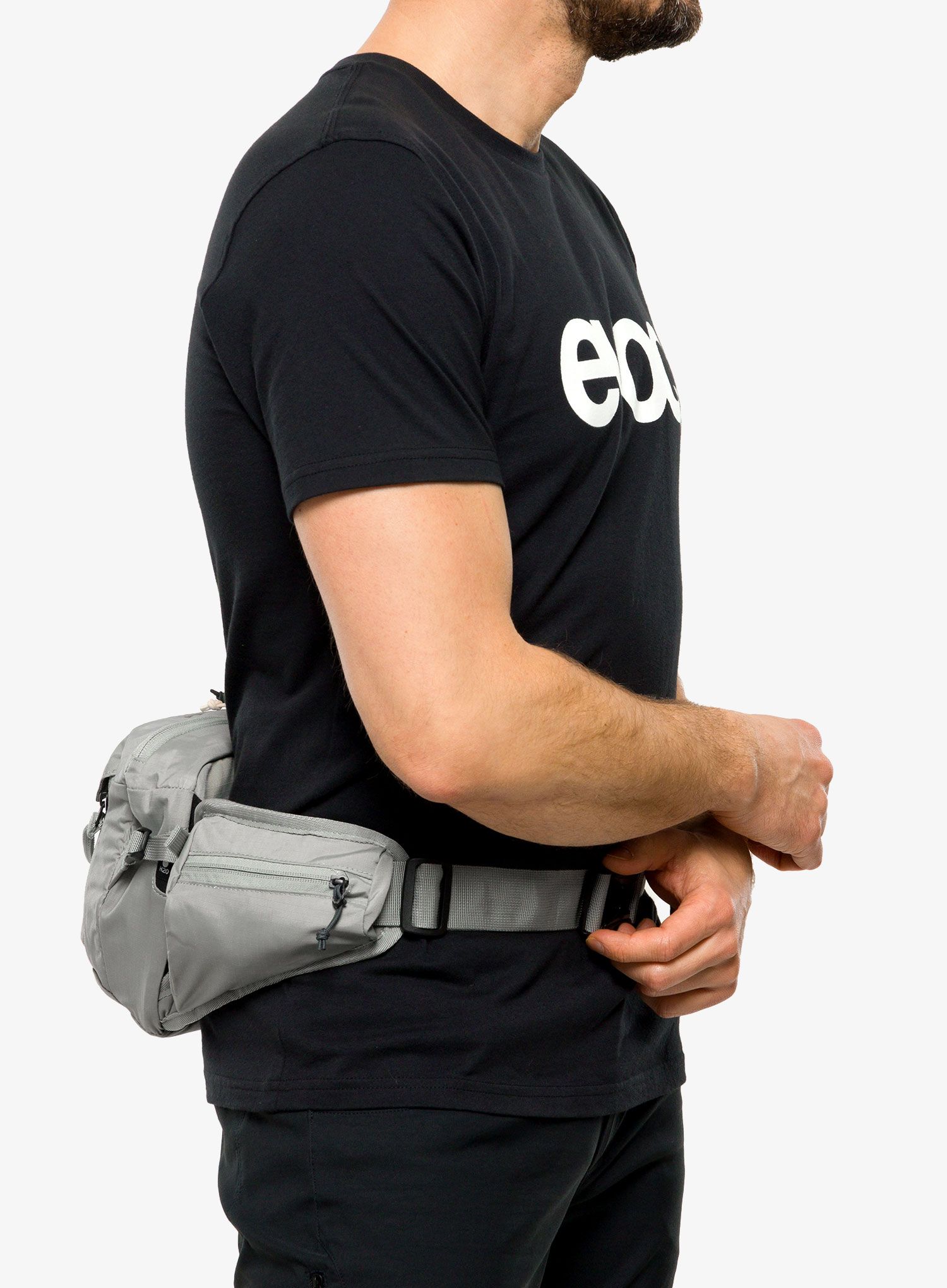 Biciklistička torbica oko struka Evoc Hip Pack 3 - stone