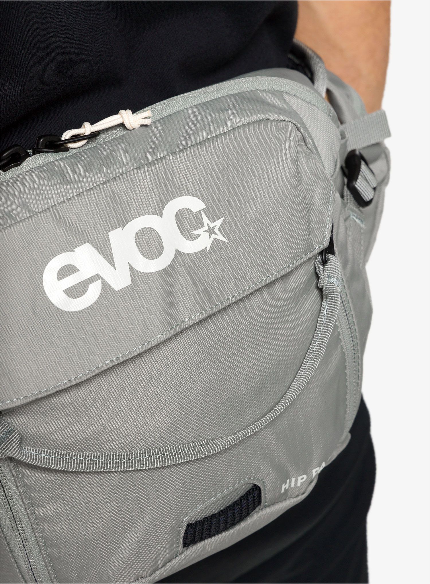 Biciklistička torbica oko struka Evoc Hip Pack 3 - stone