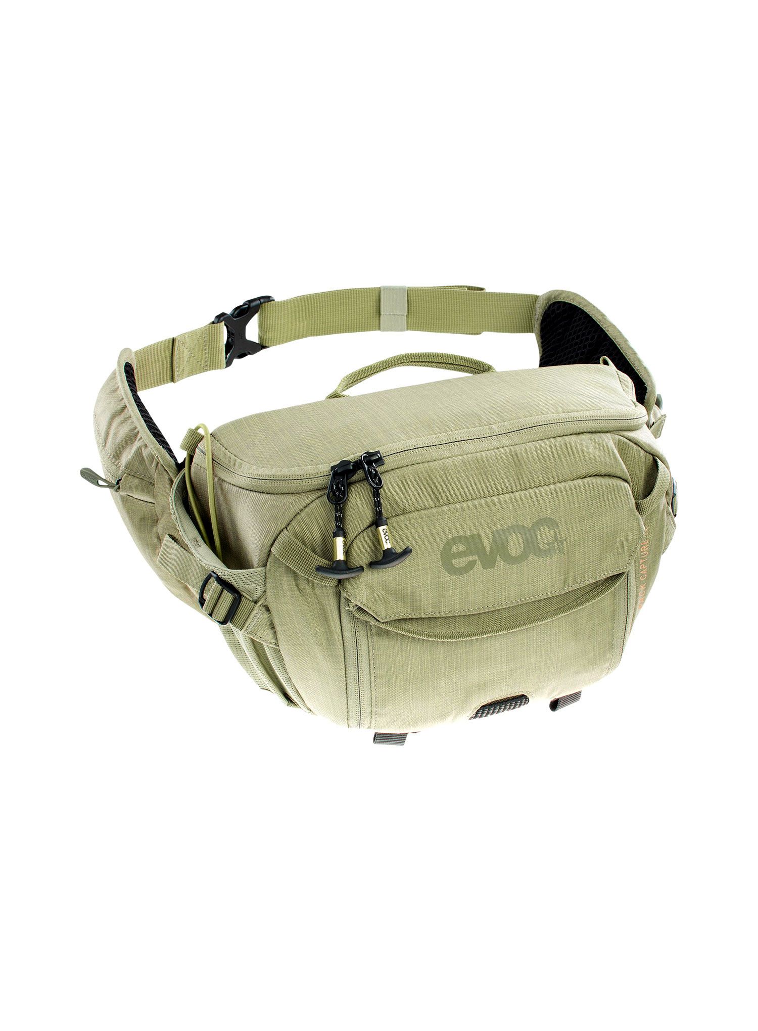 Biciklistička torbica oko struka Evoc Hip Pack Capture 7 - heather light olive