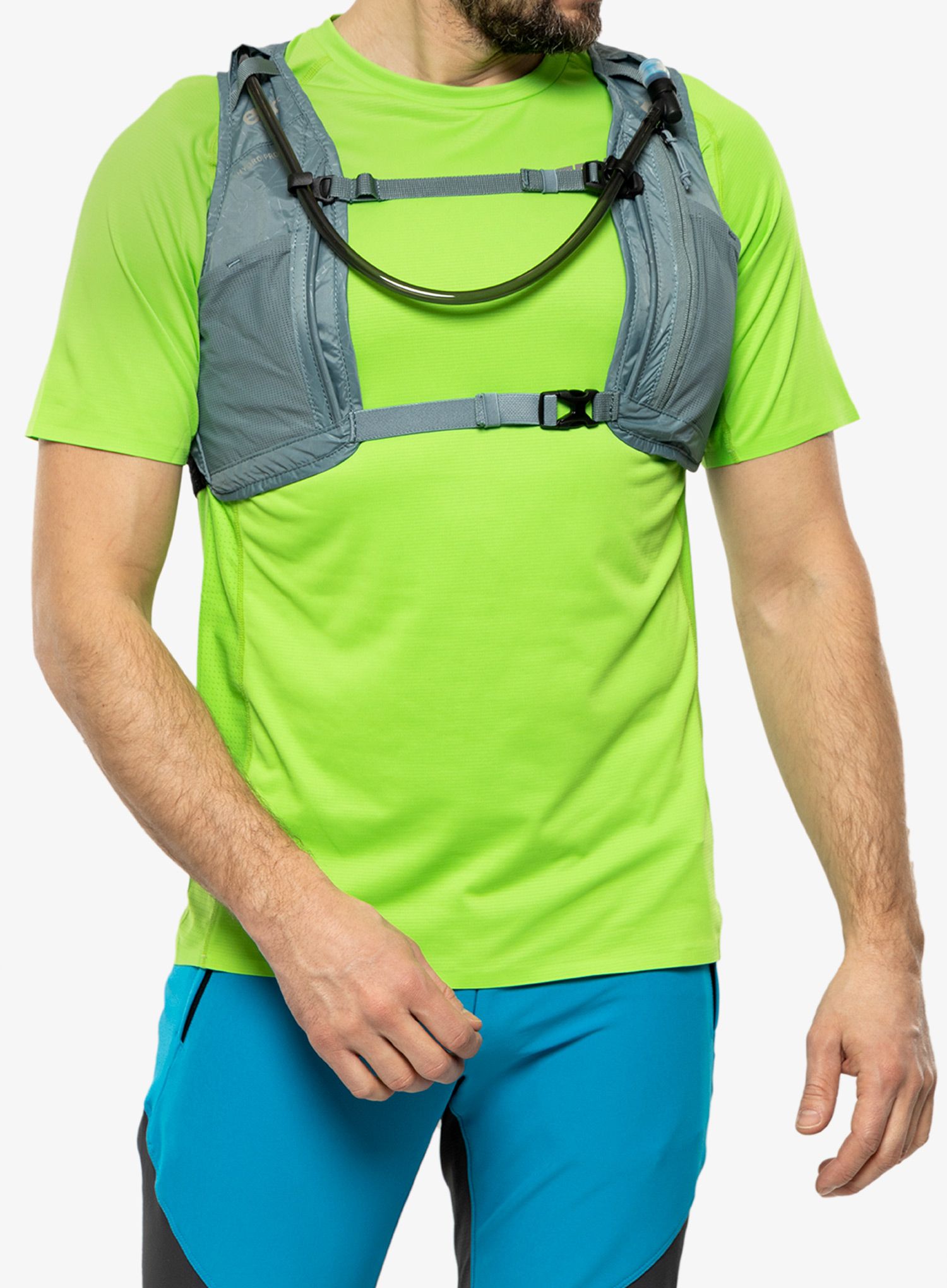 Biciklistički ruksak Evoc Hydro Pro 1,5 + Hydration Bladder 1,5 - steel