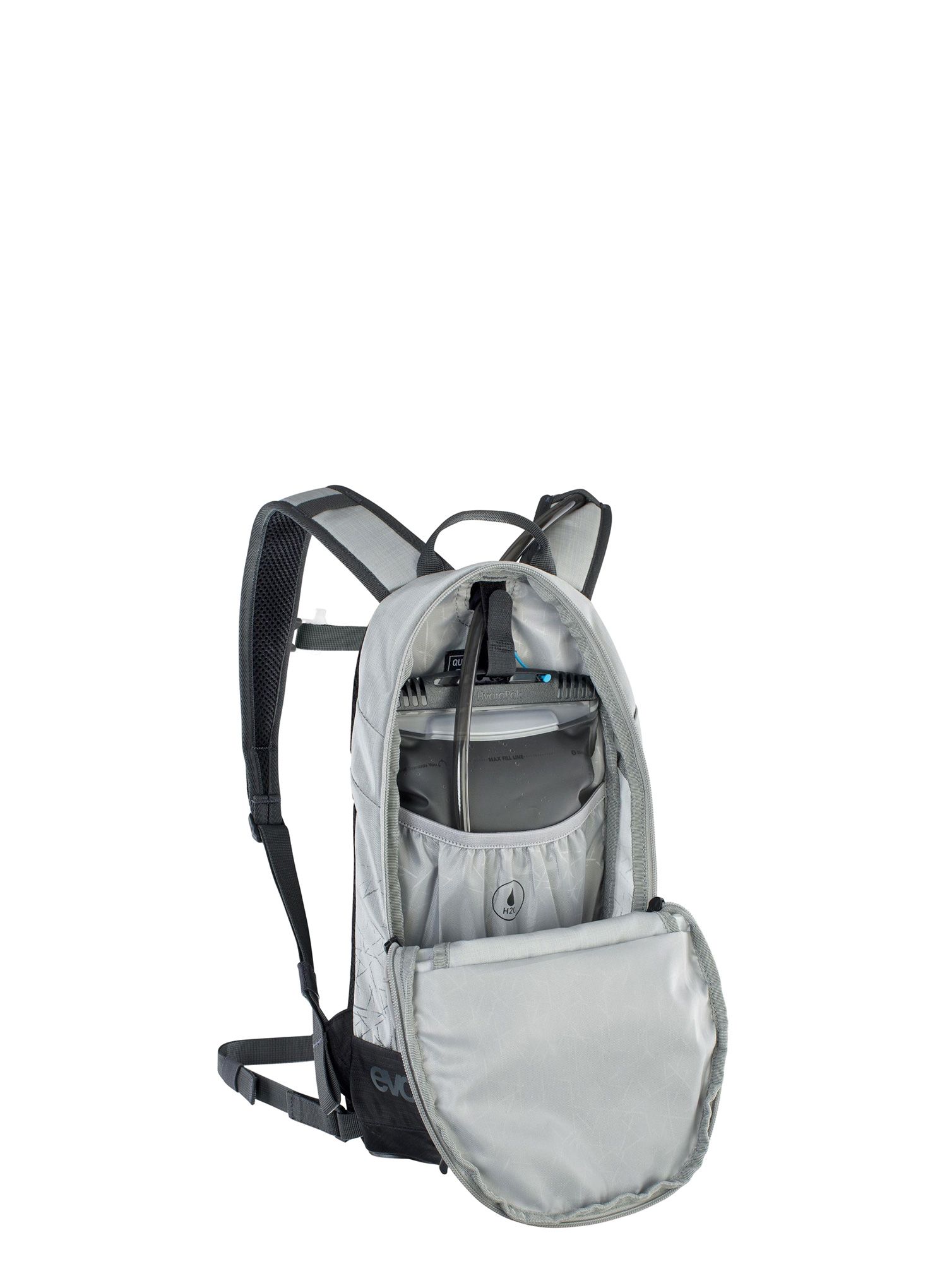 Biciklistički ruksak Evoc Joyride 4 - silver/carbon grey