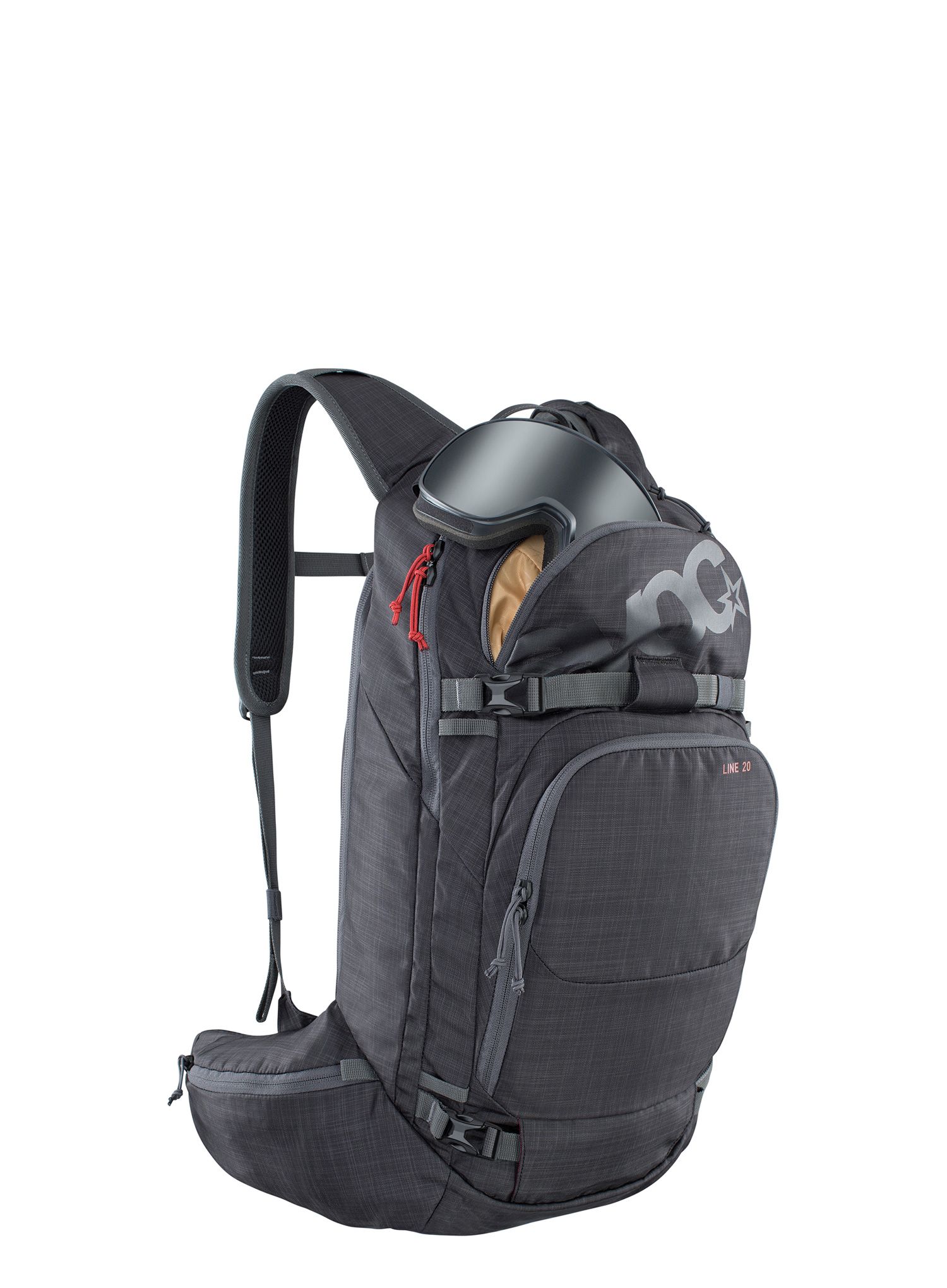 Ruksak za turno skijanje Evoc Line 20 - heather carbon grey
