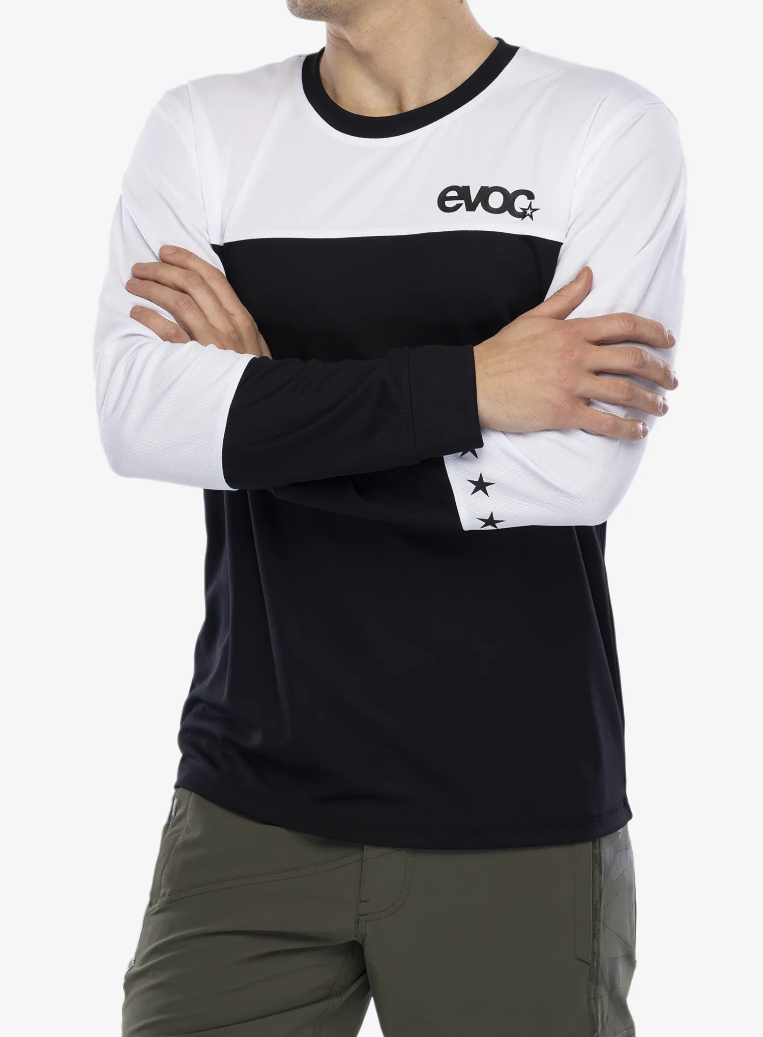 Biciklistička dukserica Evoc Long Sleeve Jersey - black