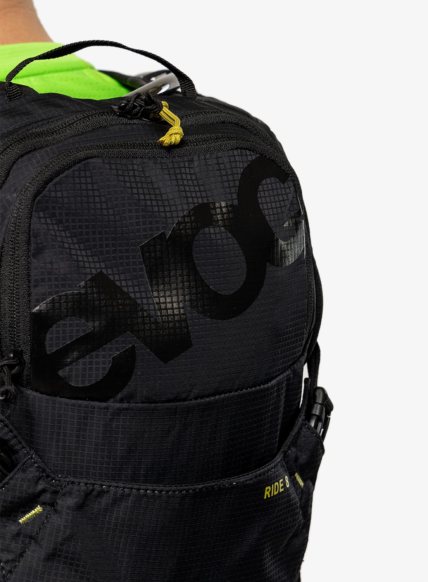 Biciklistički ruksak Evoc Ride 8 + 2L Bladder - black