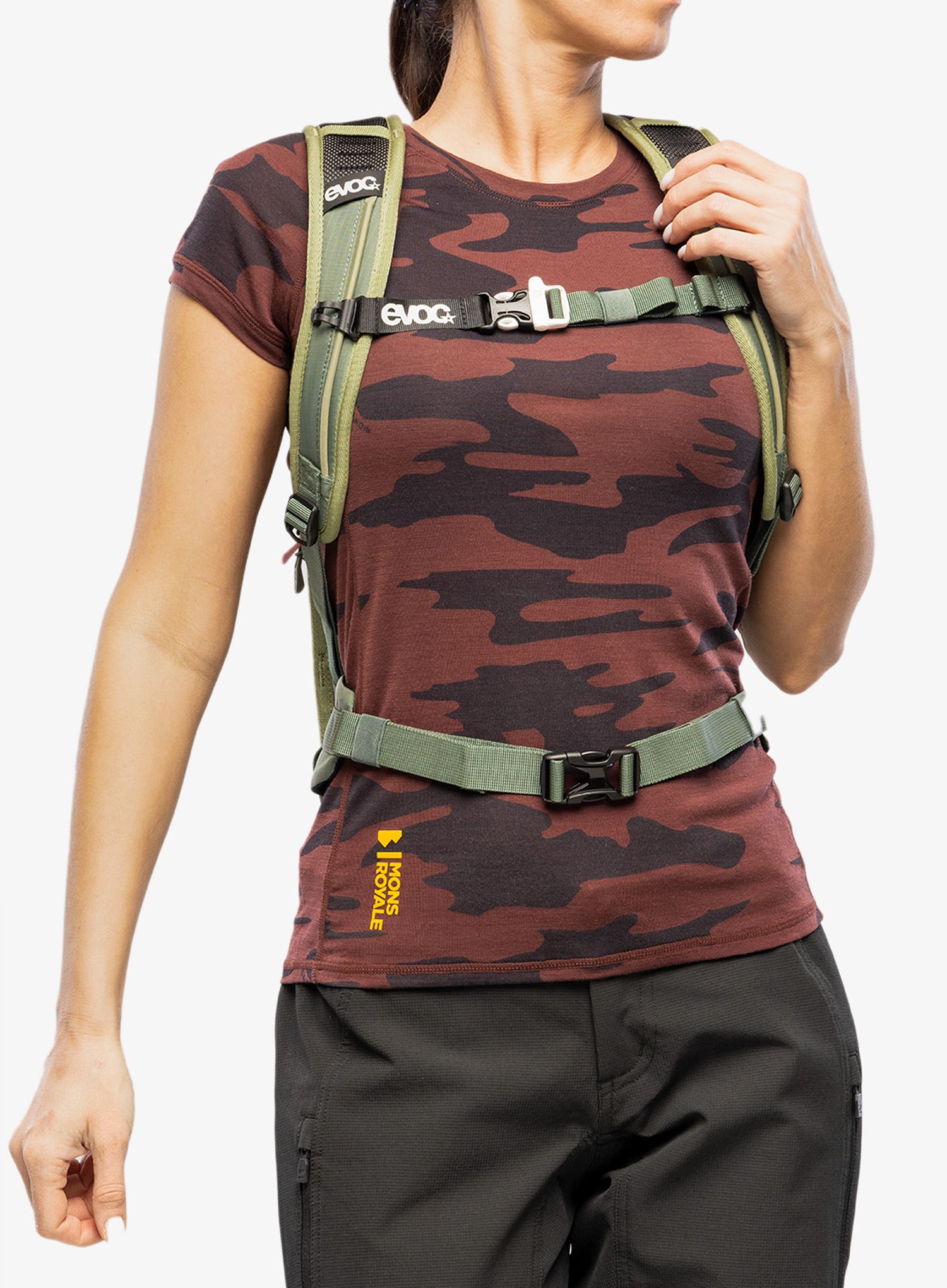 Biciklistički ruksak Evoc Stage 6 - light olive/olive